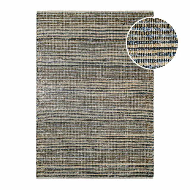 weconhome-denim-feels-handwebteppich-blau-kelim-jute-denim image 1