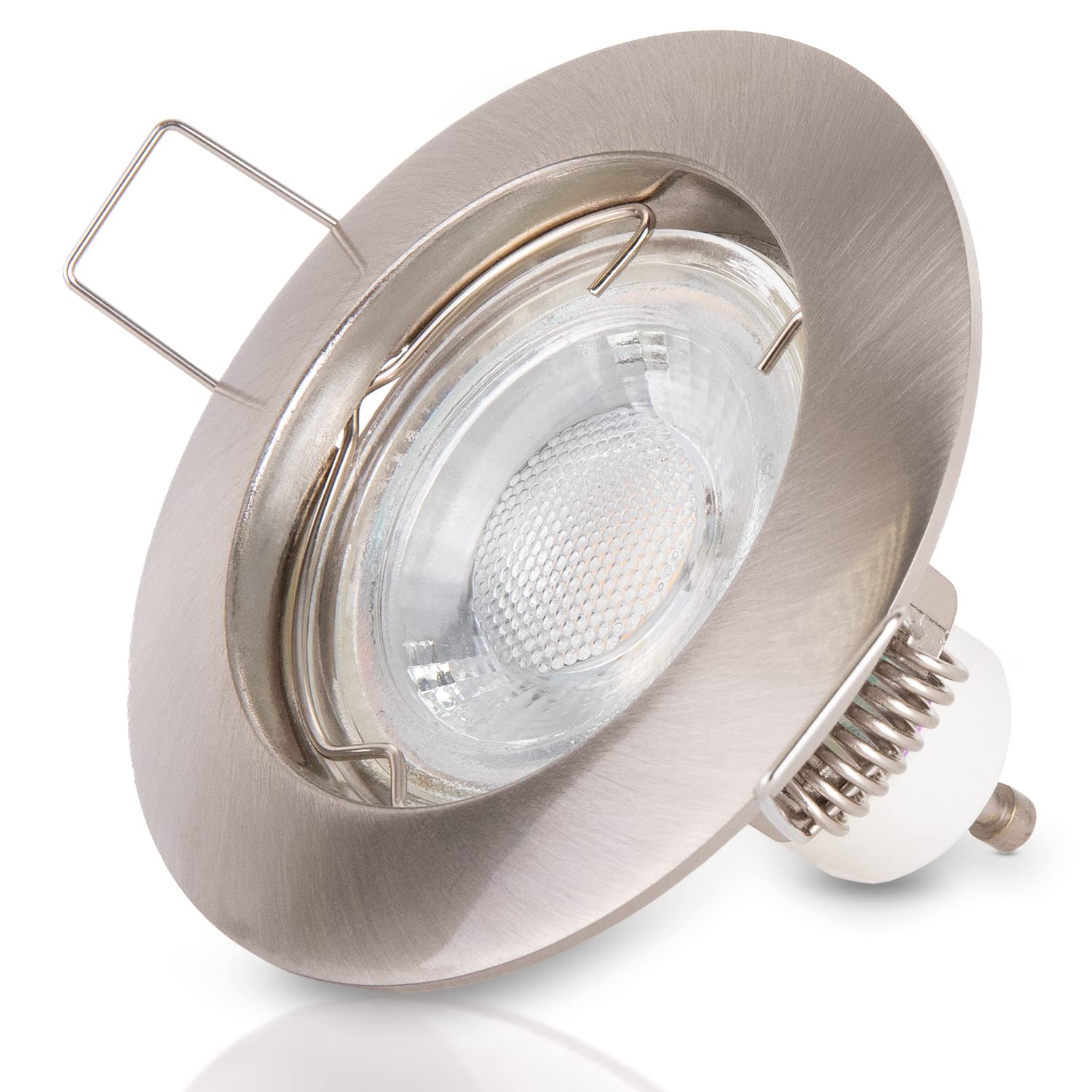 paco-home-einbaustrahler-6er-set-gu10-nickel-deckenspots-ohne-leuchtmittel image 3
