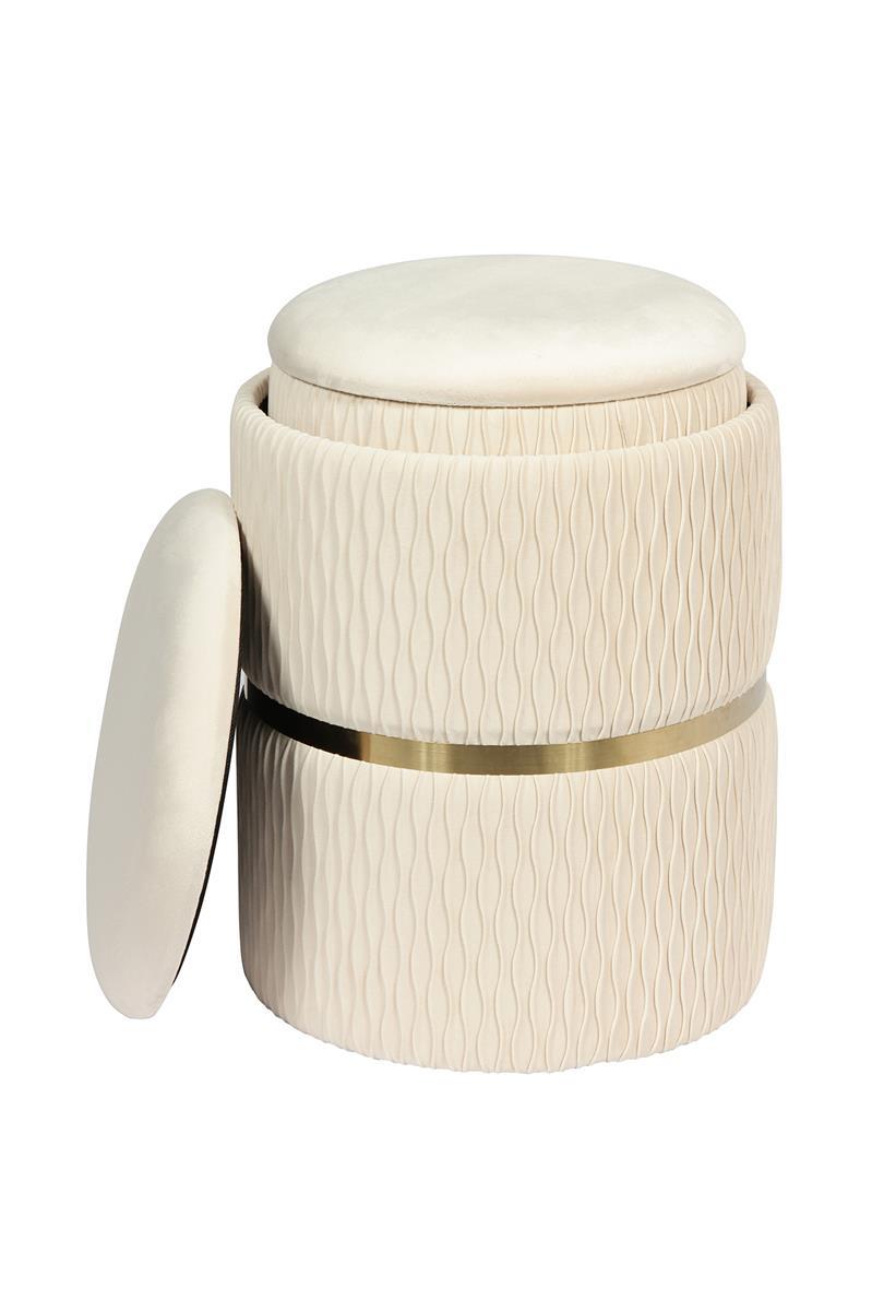 kayoom-hocker-zora-425-2er-set-rund-mit-stauraum-samt image 4