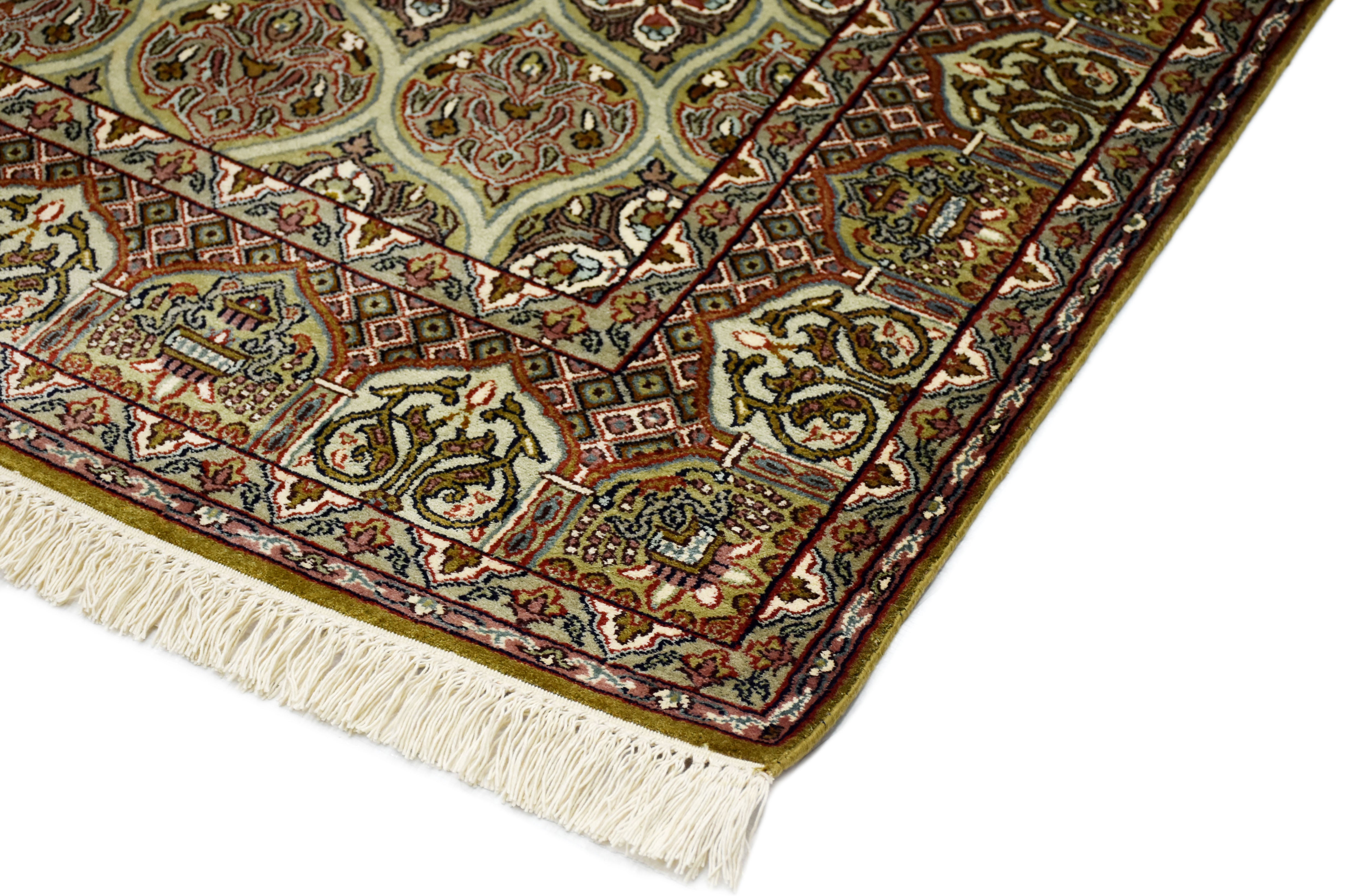 kayoom-kashan-9530-multi-handgewebter-orient-teppich-121x186-cm image 5