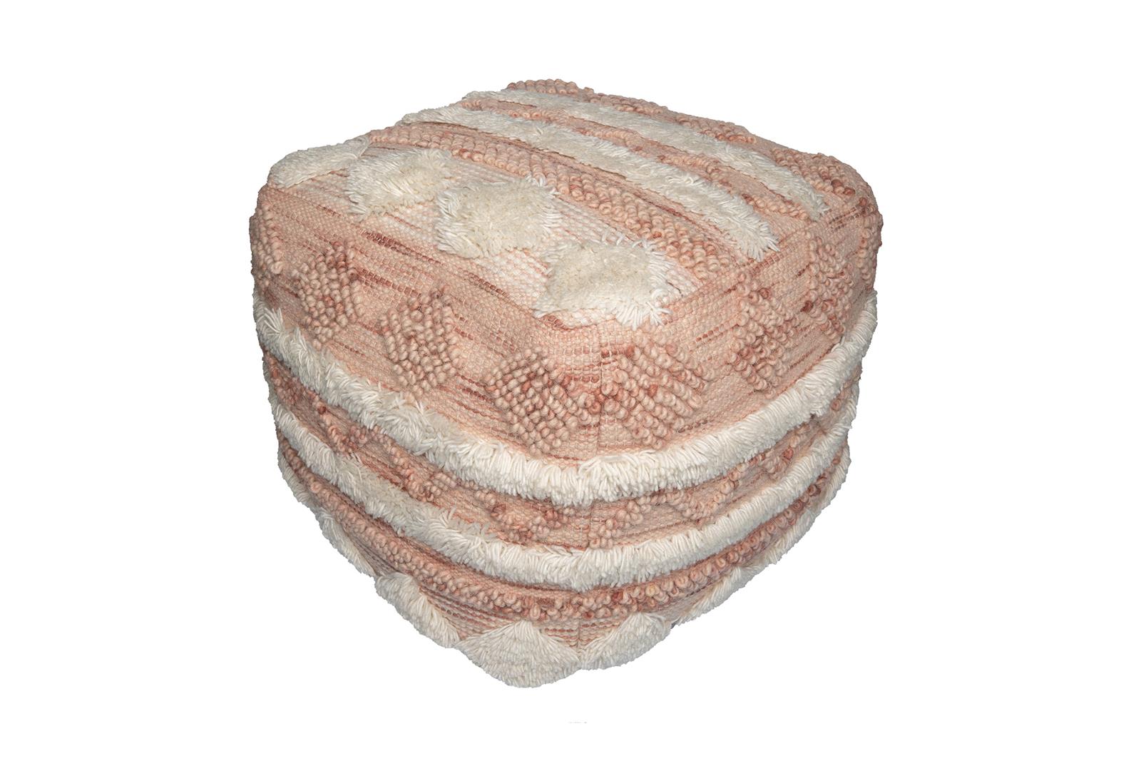 kayoom-bohist-225-pouf-hocker-im-boho-stil-mit-fransen-und-quasten image 6