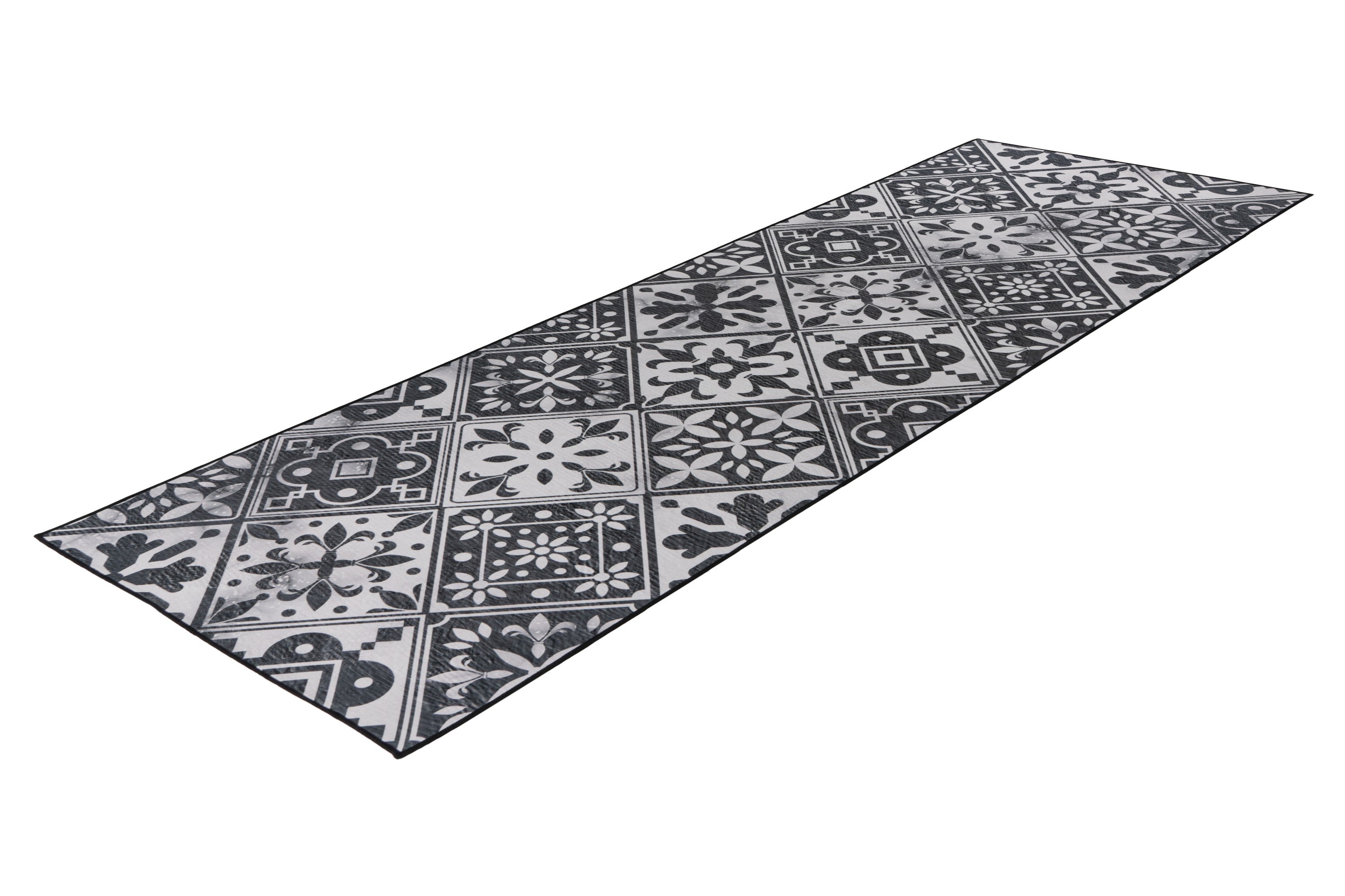 kayoom-seabed-125-kurzflorteppich-grau-60-x-180-cm-6-mm-florh-he-1050-g-m-polyes image 2