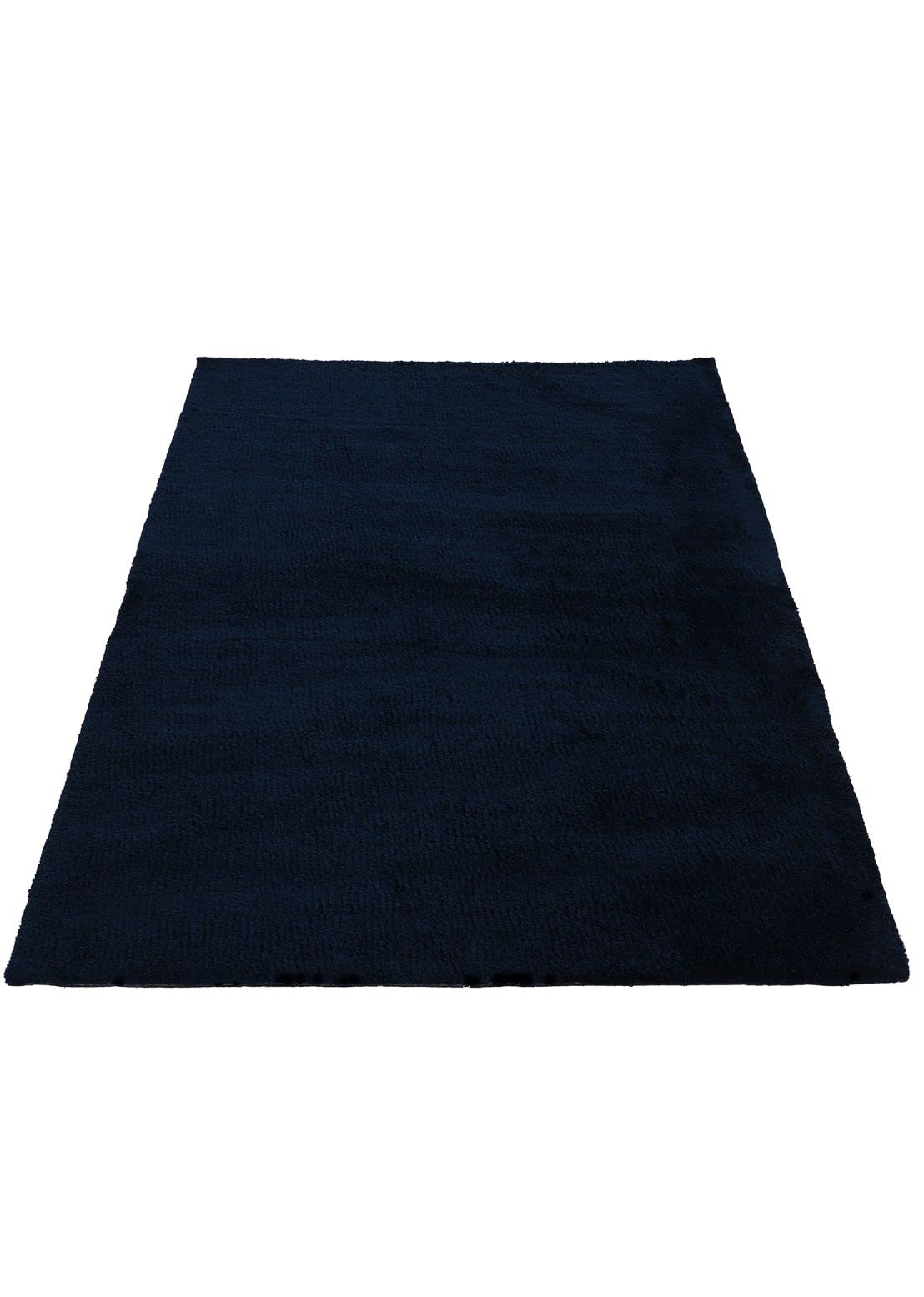 carpetfine-hochflorteppich-silky-blau-60x90-cm image 3