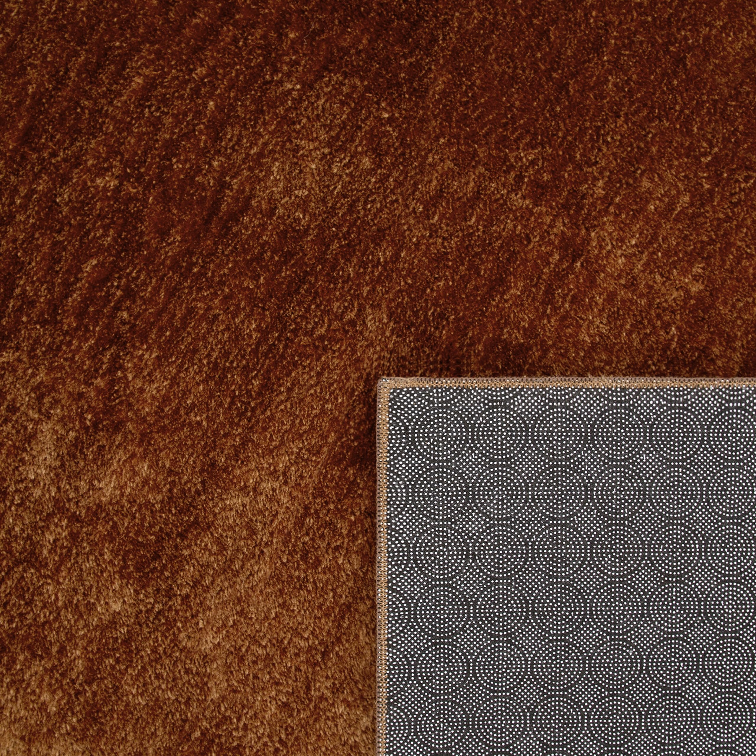paco-home-teppich-160x220-orange-einfarbig-weich-kurzflor image 4