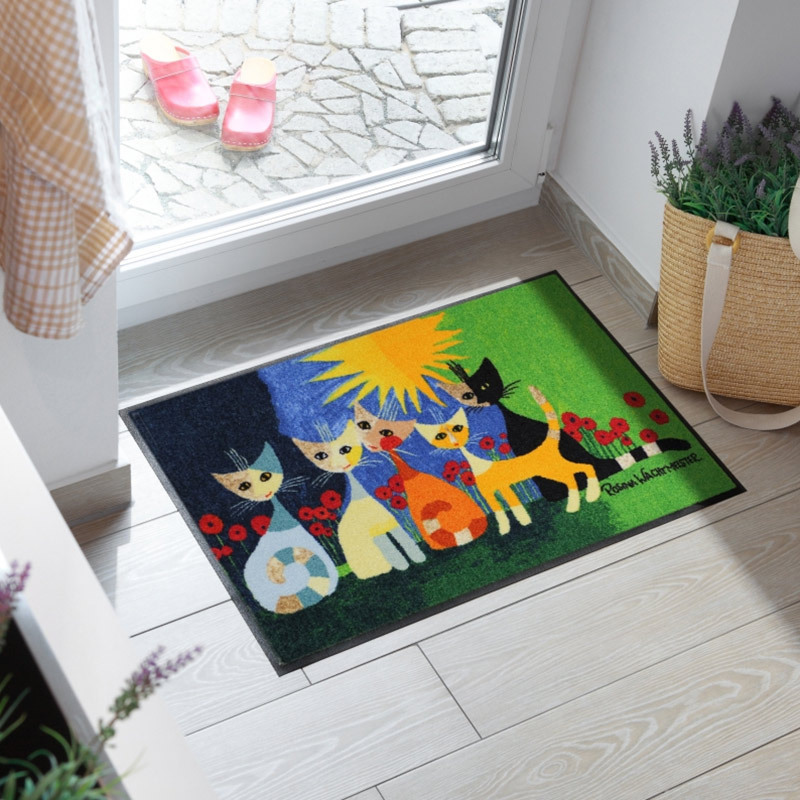 salonloewe-una-bella-compagnia-l-ufer-50-x-75-cm-bunte-katzenmotive-von-rosina-w image 2