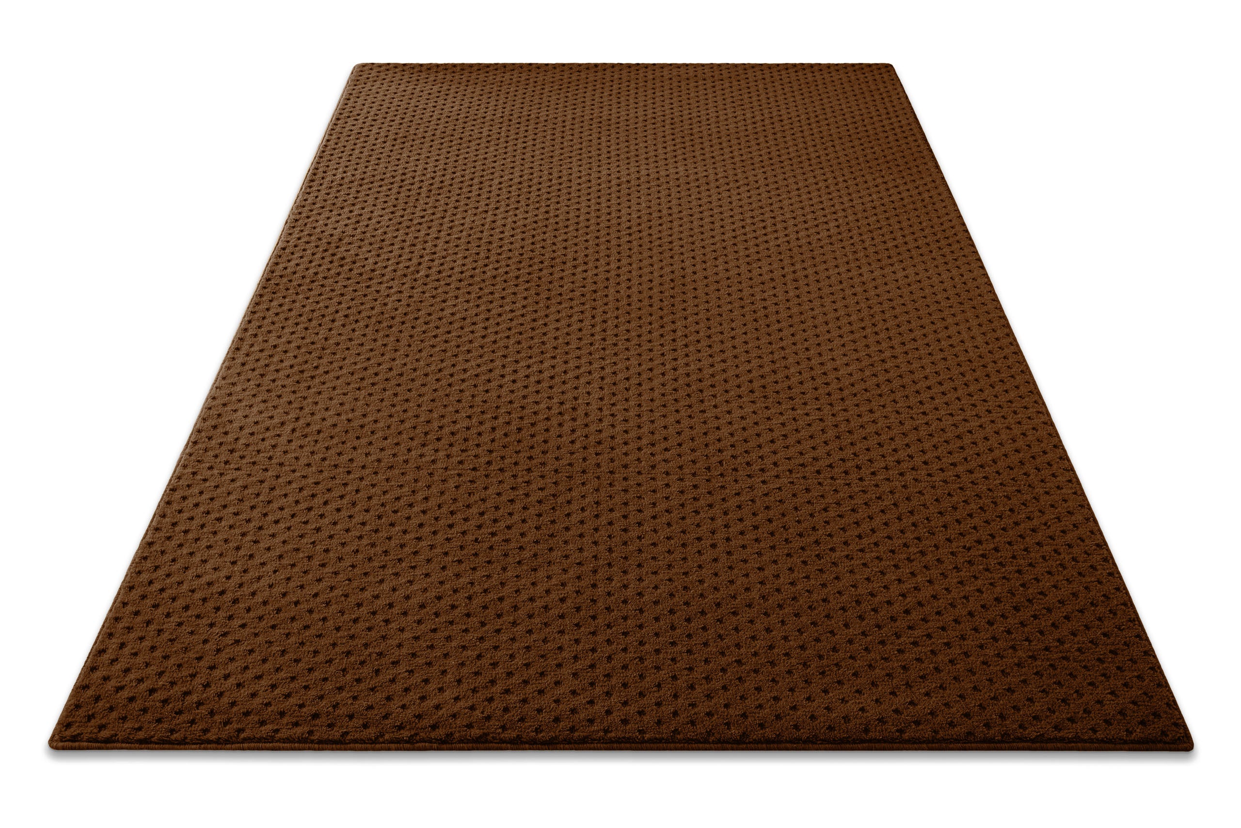 weconhome-castello-three-kurzflor-teppich-eckig-braun-aus-schurwolle image 3