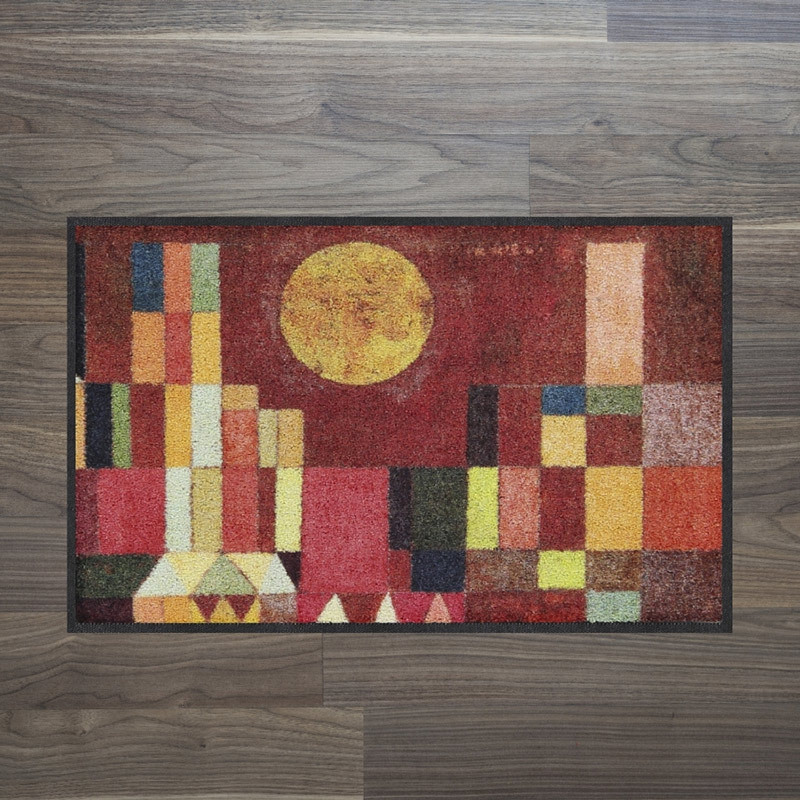 salonloewe-castle-and-sun-teppich-50-x-75-cm-geometrische-fu-matte-mit-mondmotiv image 2