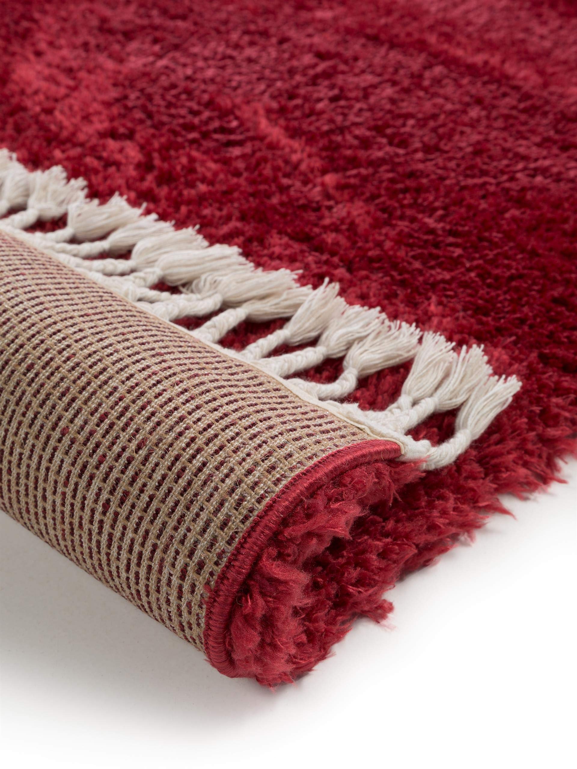 benuta-basic-shaggy-teppich-rot-80x150-cm-hochflor-pflegeleicht-fu-bodenheizungs image 6