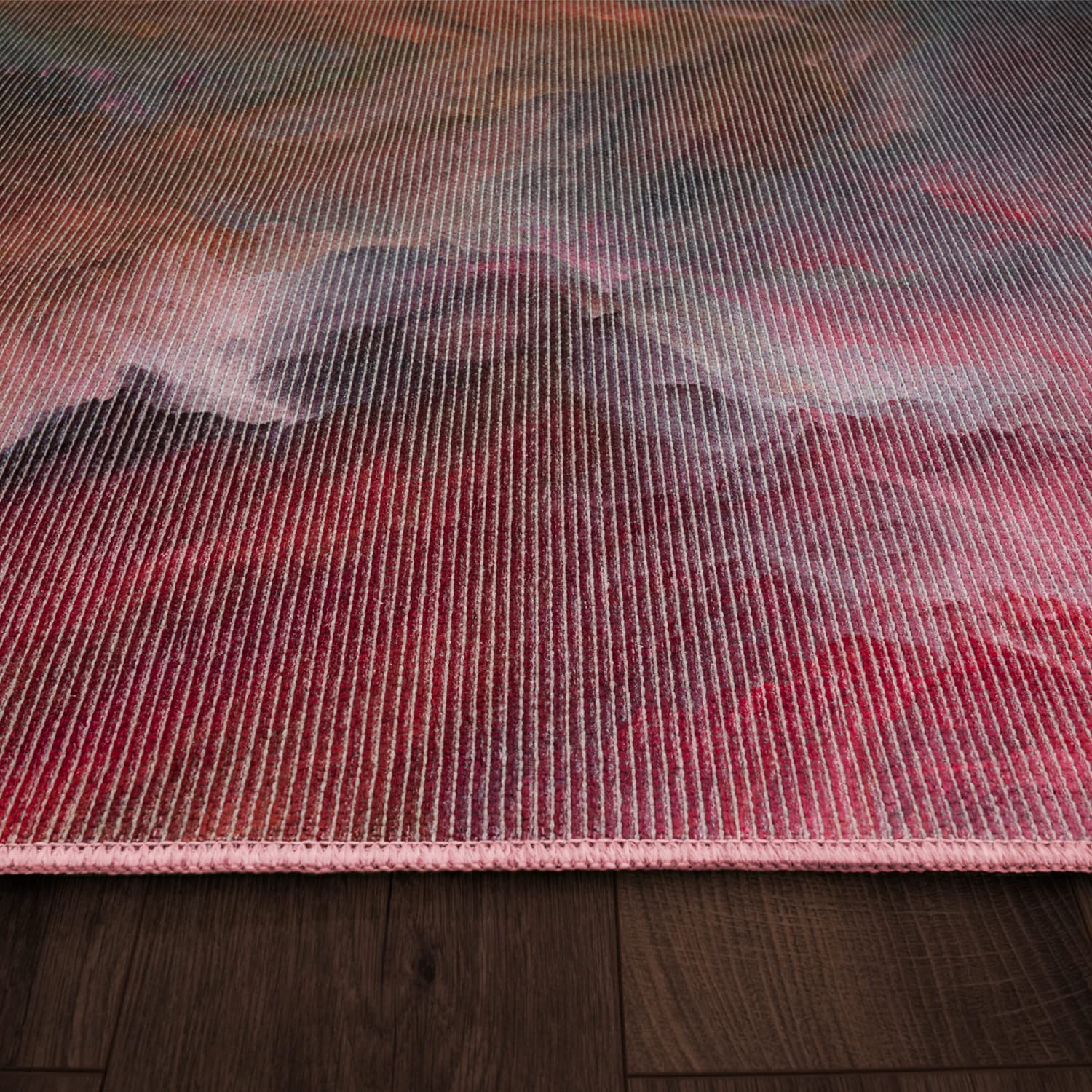 paco-home-waschbarer-teppich-flachgewebe-abstrakt-farbverlauf-60x100-cm-bunt-2 image 2