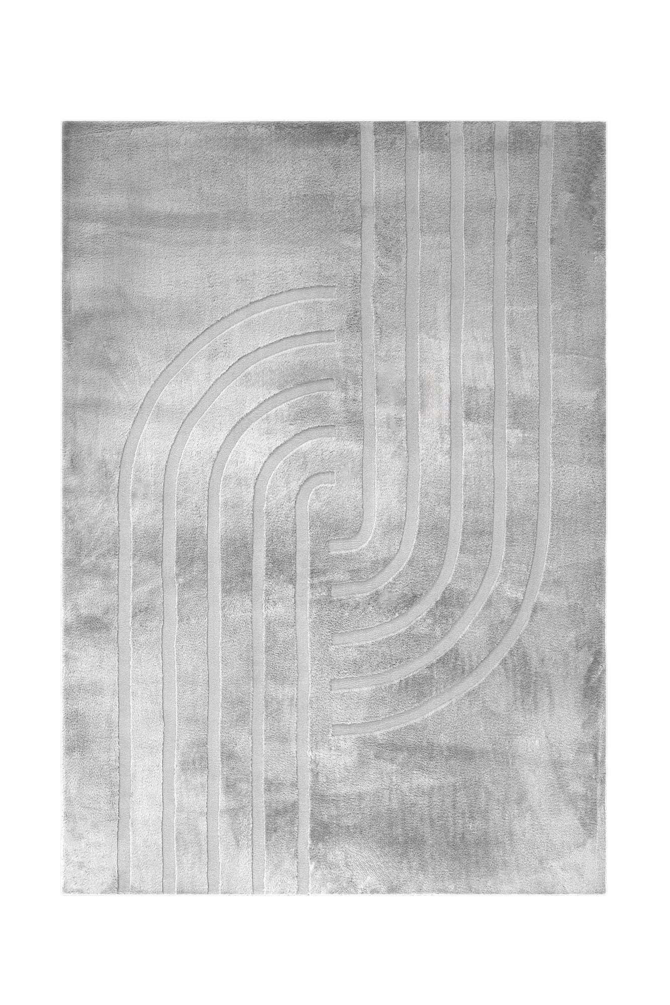 kayoom-peace-725-kurzflor-teppich-weicher-19-mm-flor-in-creme-grau-oder-taupe image 7