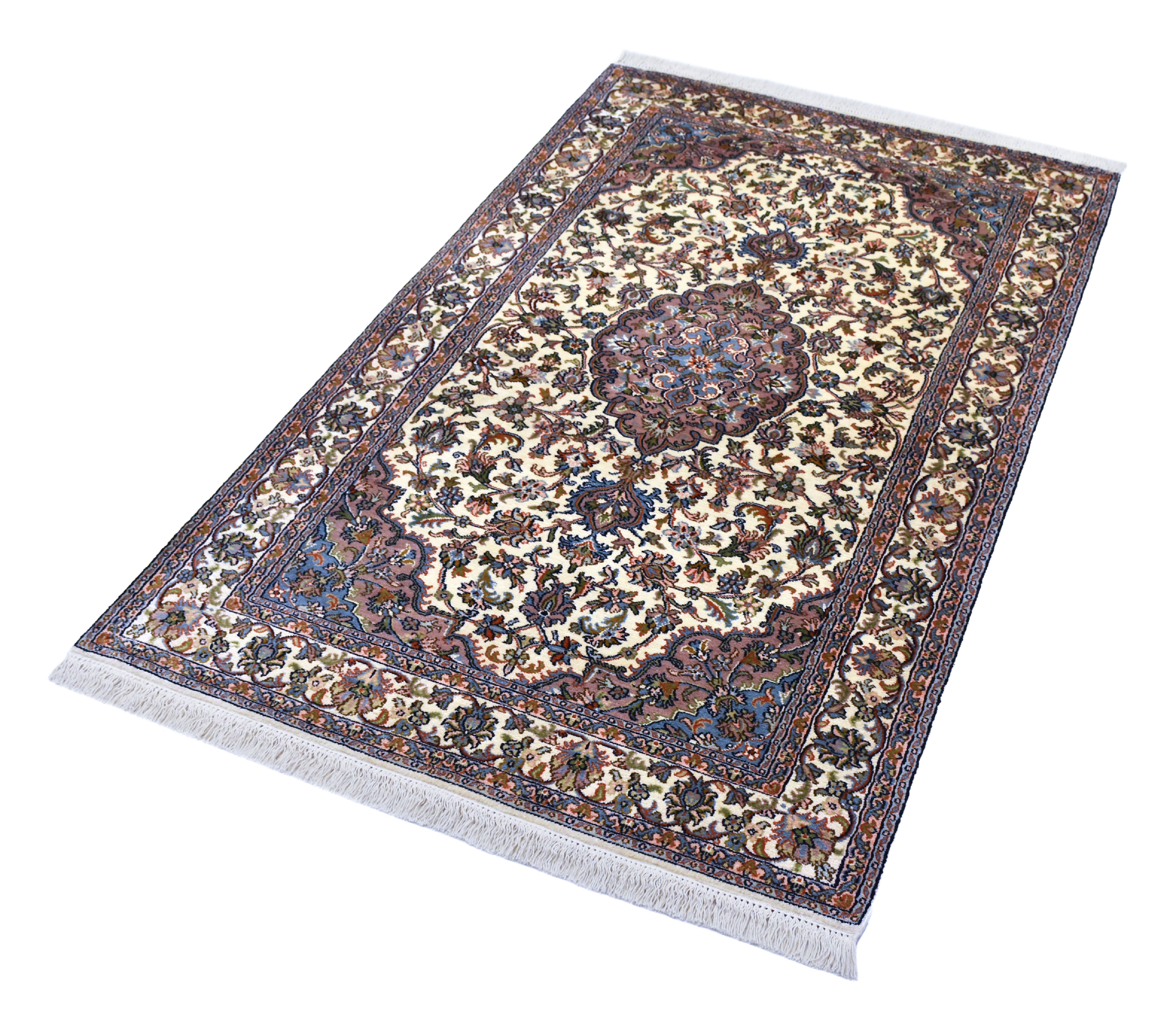 kayoom-kashan-9545-multi-teppich-orient-design-handgewebt-96x157-cm-b-no-91 image 2