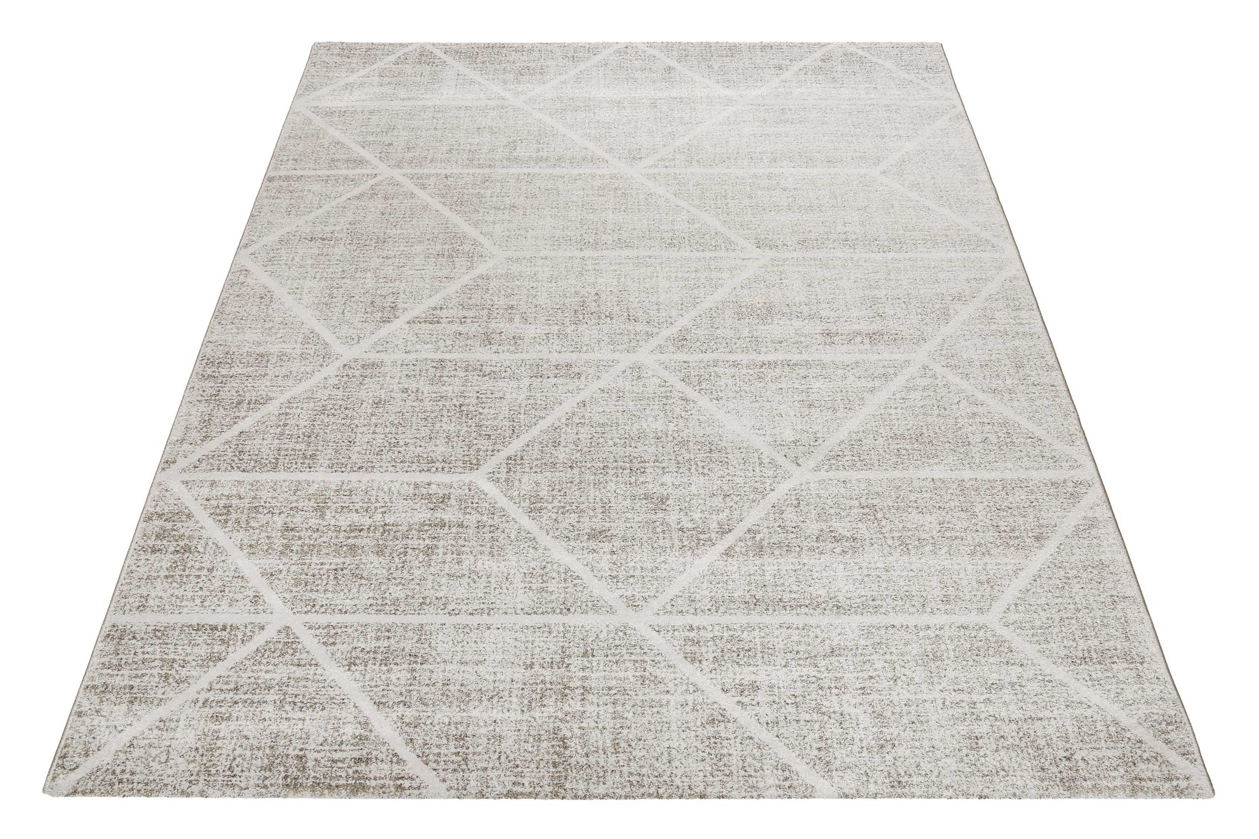weconhome-bossa-lounge-teppich-grau-sand-kurzflor-gewebt image 2