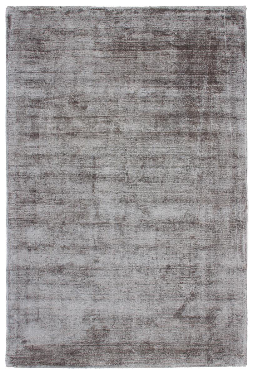 kayoom-my-raaja-230-viskoseteppich-einfarbig-dunkel-silber-aus-der-natureline-ko image 6