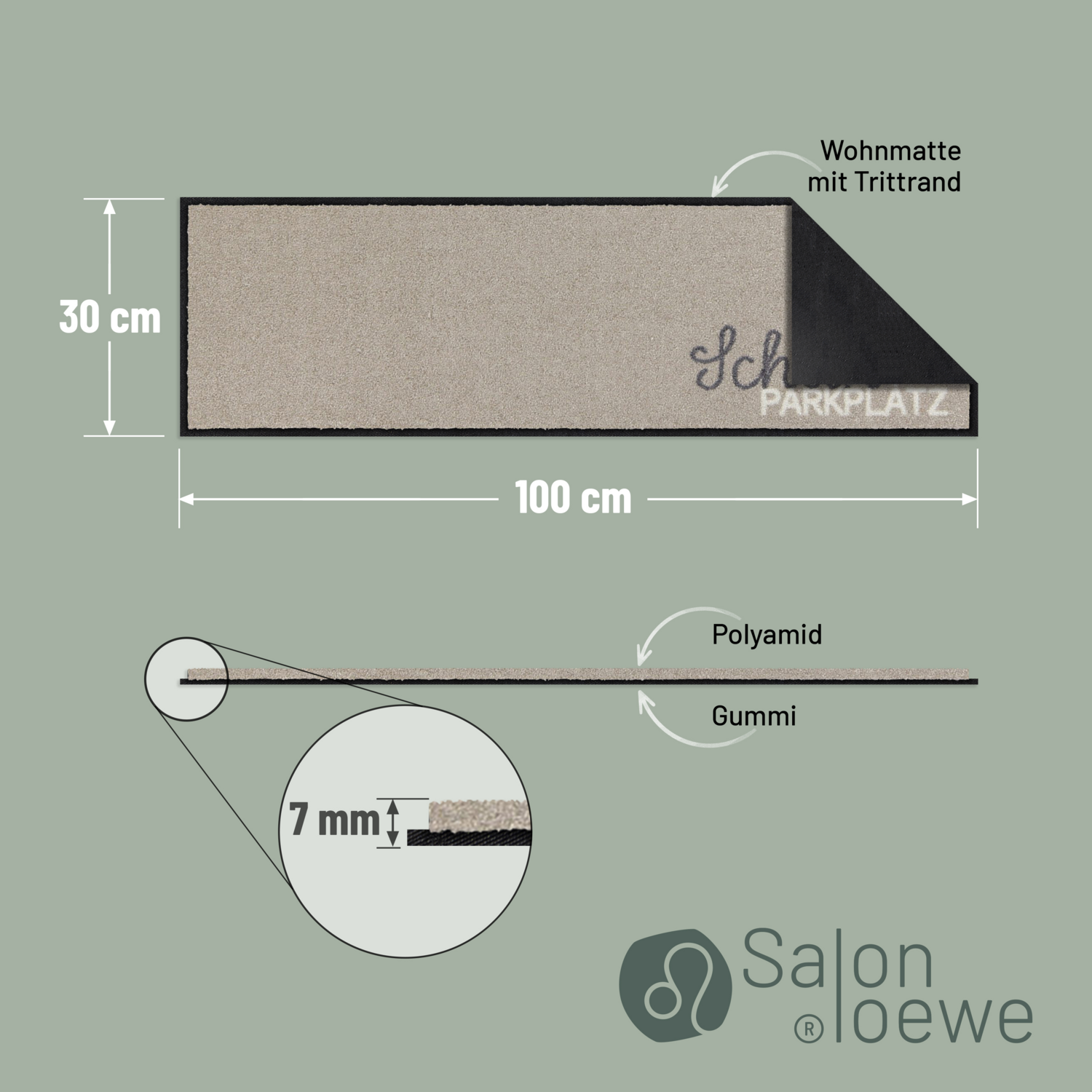salonloewe-schuhparkplatz-pur-taupe-minimatte-30-x-100-cm image 4