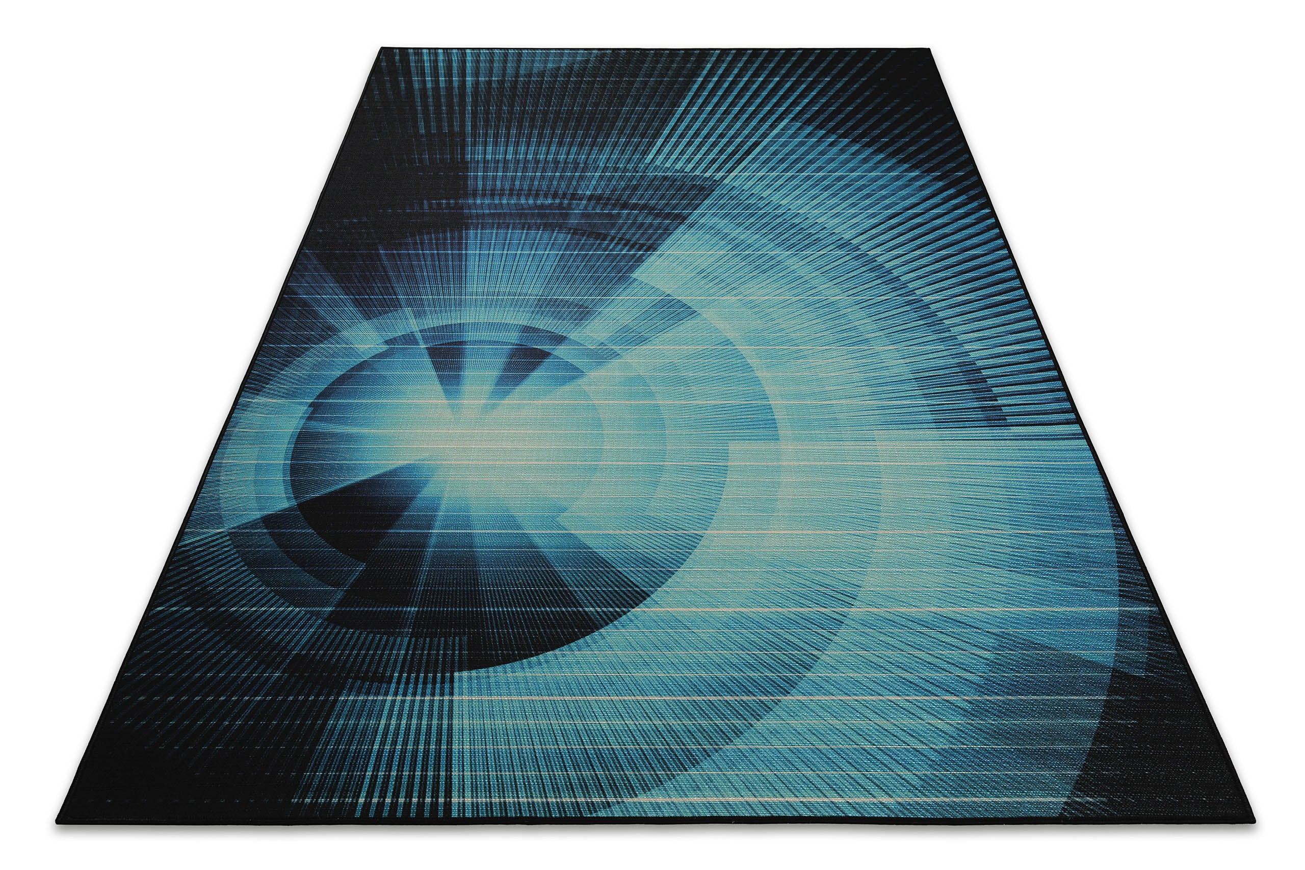weconhome-gamerteppich-eckig-blau-schwarz-cyber-swirl-bedruckt image 4