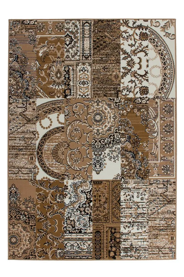 kayoom-sona-2086-teppich-antik-muster-im-patchwork-design-kurzflor image 1