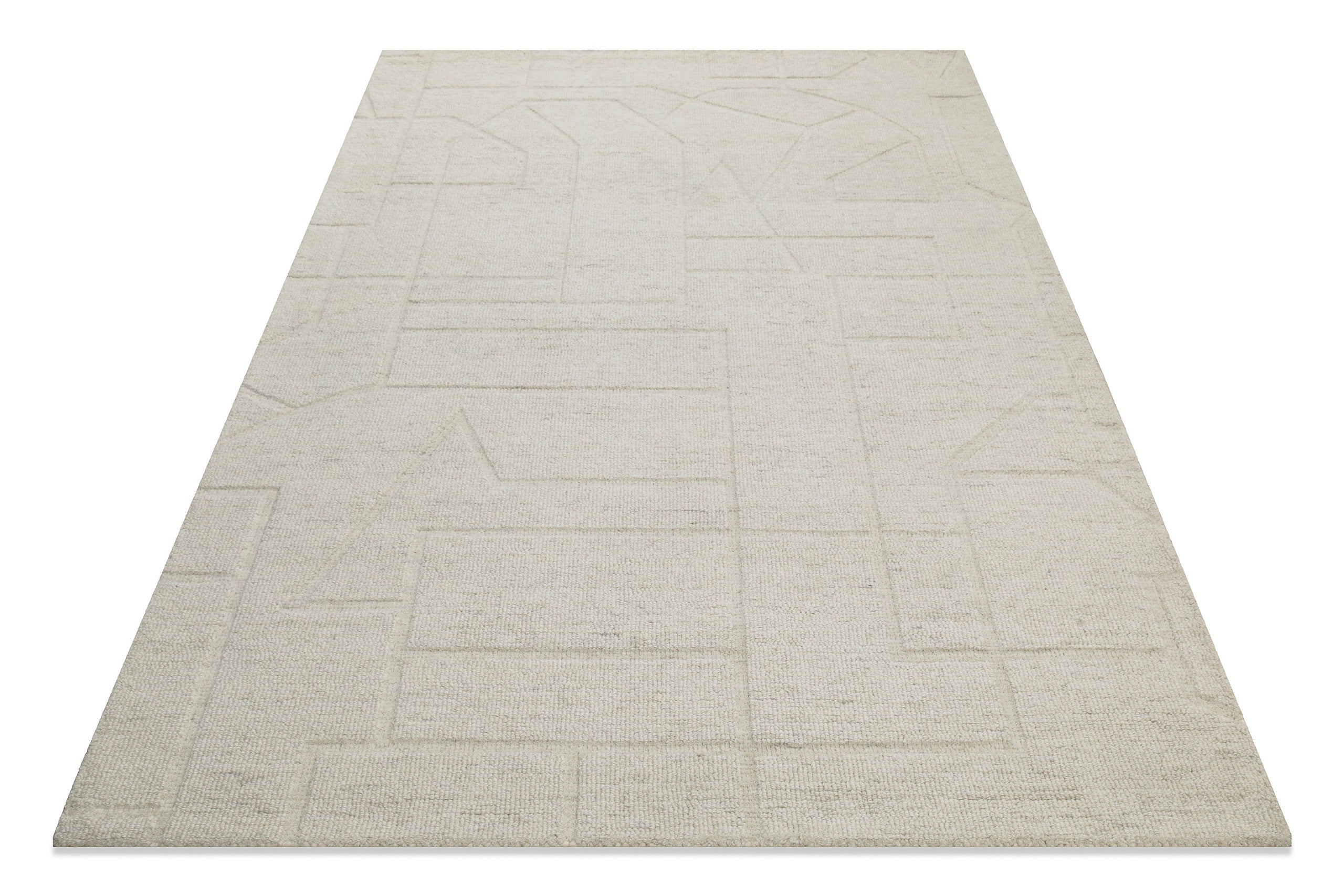 hamptons-by-weconhome-kurzflor-teppich-hamptons-twentyeight-creme-wei-handgetuft image 3