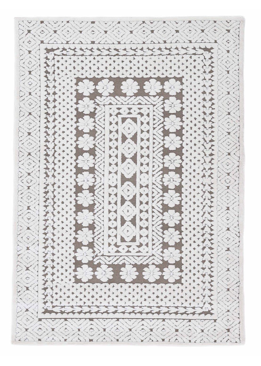carpetfine-teppich-holly-weicher-kurzflorteppich-creme-hellgrau-80x150-cm-rechte image 1