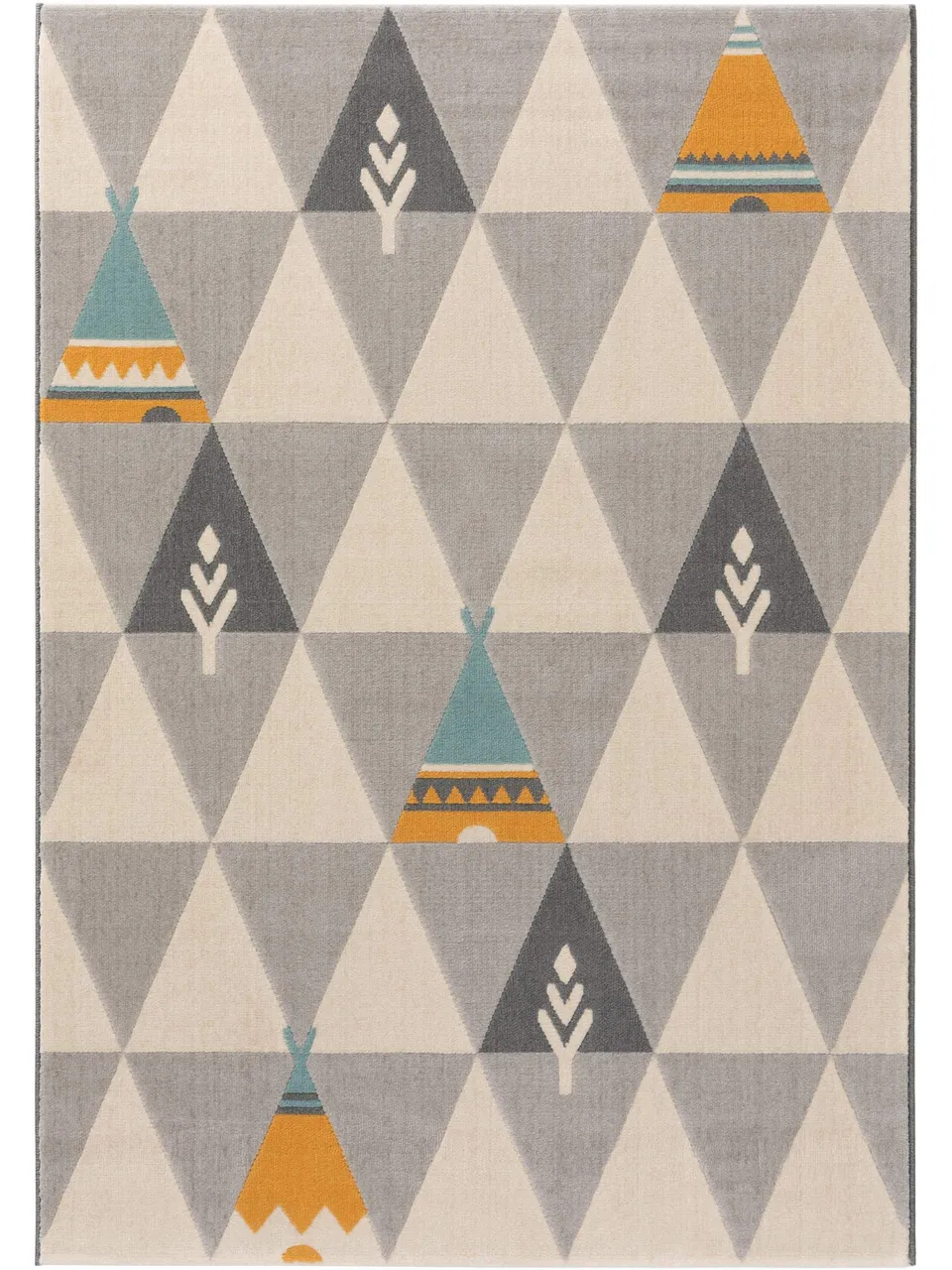 benuta-kinderteppich-juno-beige-120x170-cm-100-polypropylen-fu-bodenheizunggeeig image 1