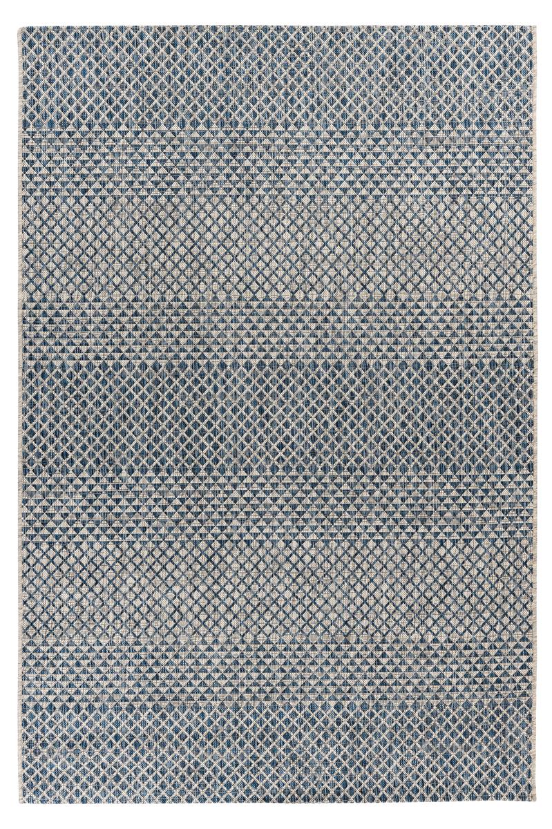 kayoom-nautic-887-flachgewebter-teppich-polypropylen-rautenmuster-7-mm-gesamth-h image 1
