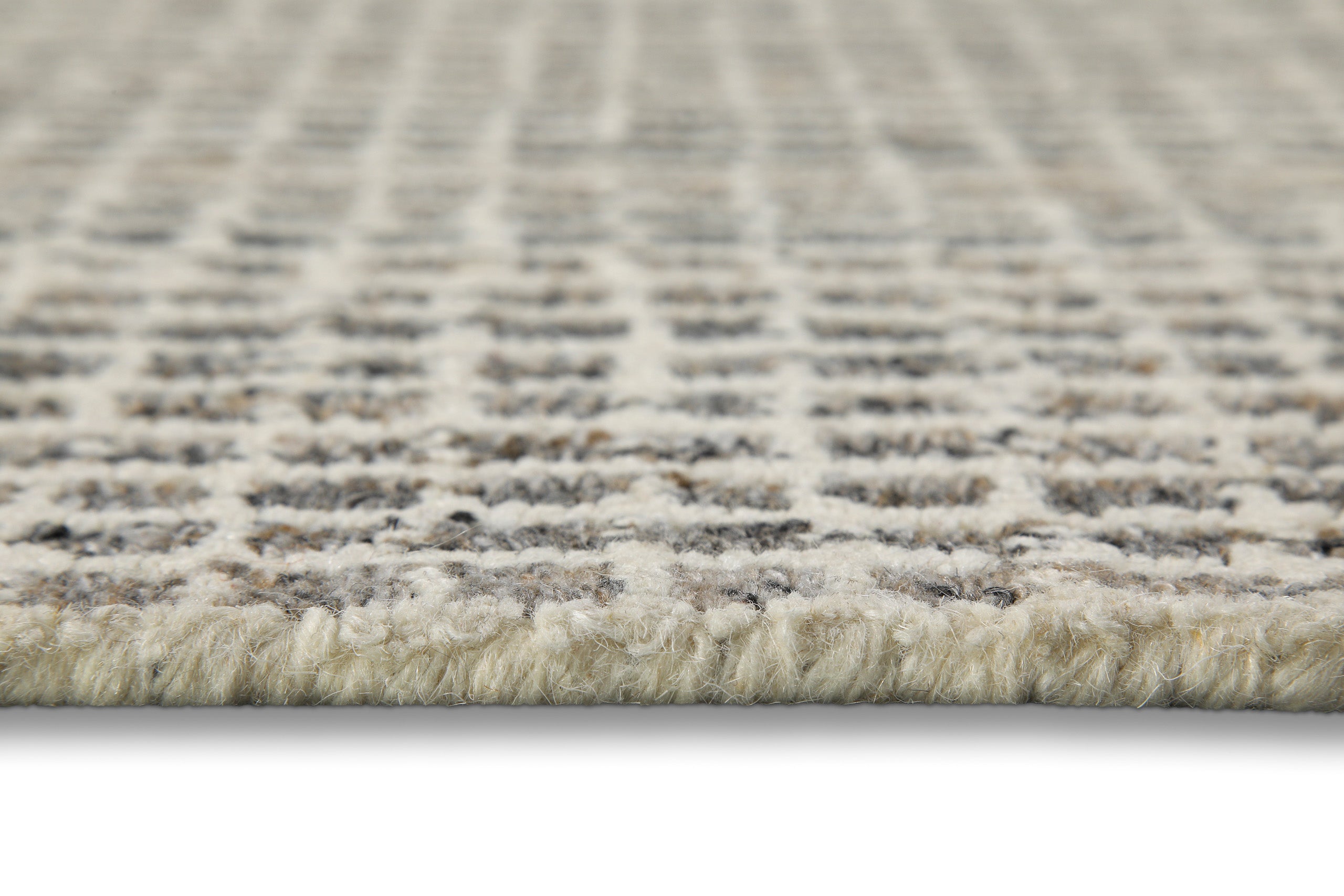 weconhome-hamptons-fourteen-kurzflor-teppich-rund-grau-braun-meliert image 6