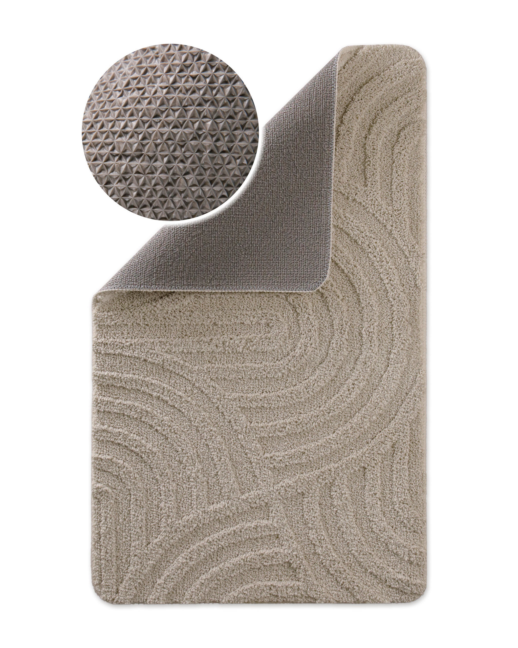 weconhome-bathking-fiete-badteppich-seiden-grau-rutschhemmend-waschbar-bei-30-c image 4