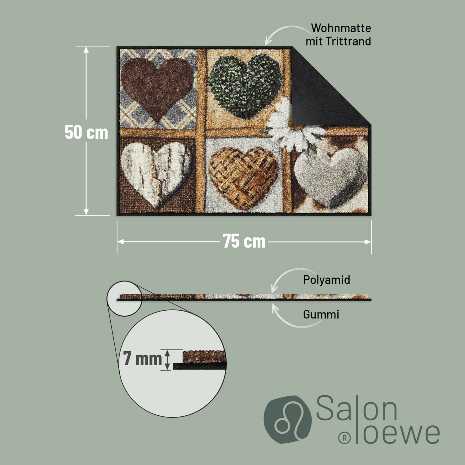 salonloewe-nature-love-eingangsmatte-50-x-75-cm-naturinspiriertes-design image 3