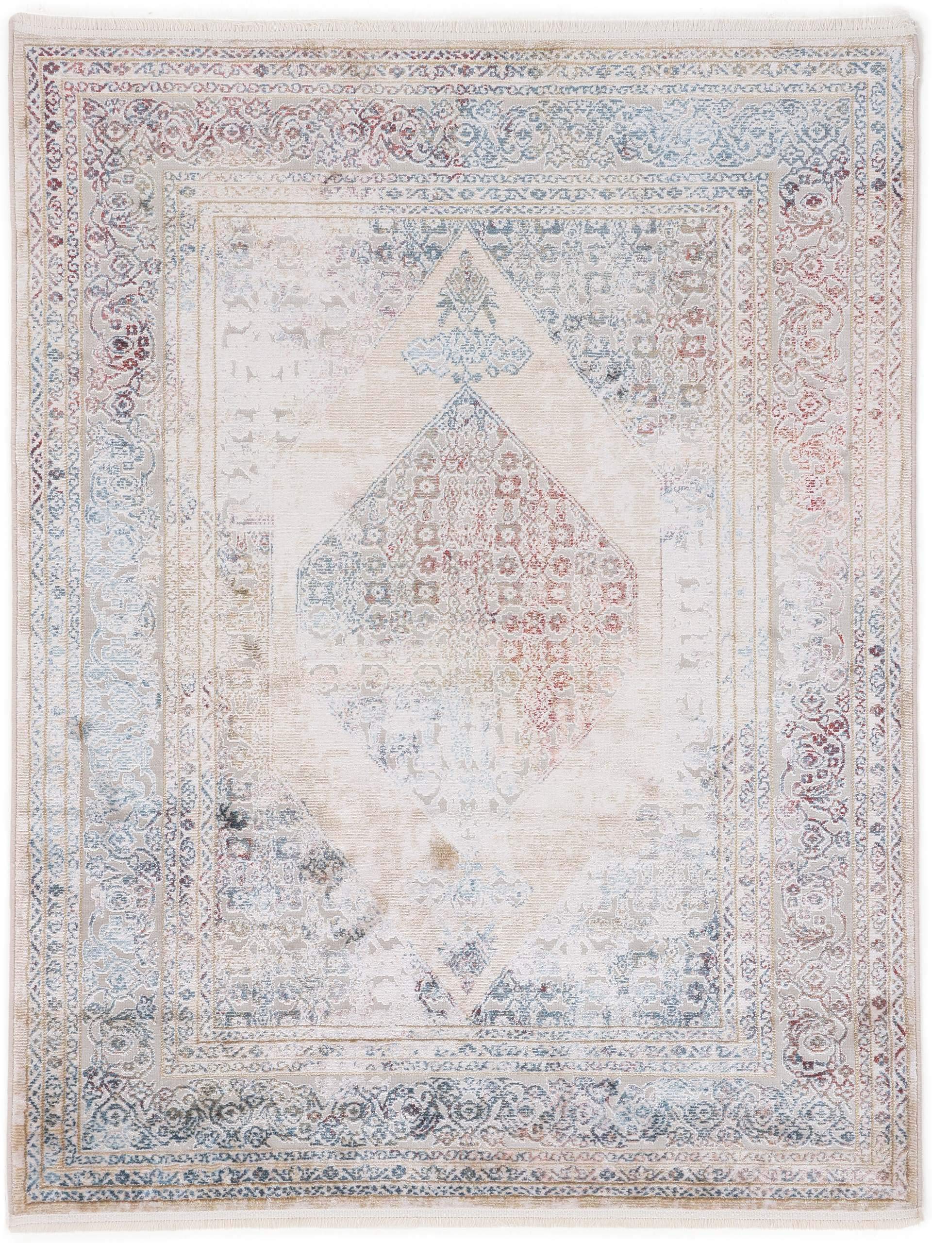 carpetfine-vintage-teppich-saturn-beige-120x170-cm-moderne-wohn-und-schlafzimmer image 1