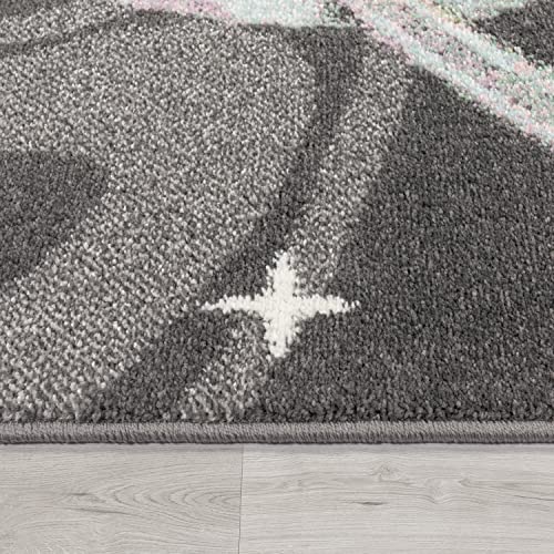 paco-home-kinderteppich-weltraum-planeten-rund-160-cm-anthrazit image 8