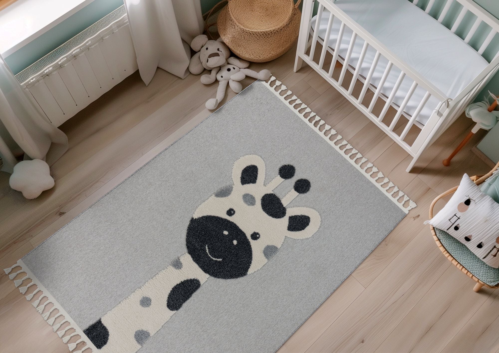 kayoom-modena-417-kinderzimmerteppich-kurzflor-9-mm-kindermotiv-2200-g-m image 4