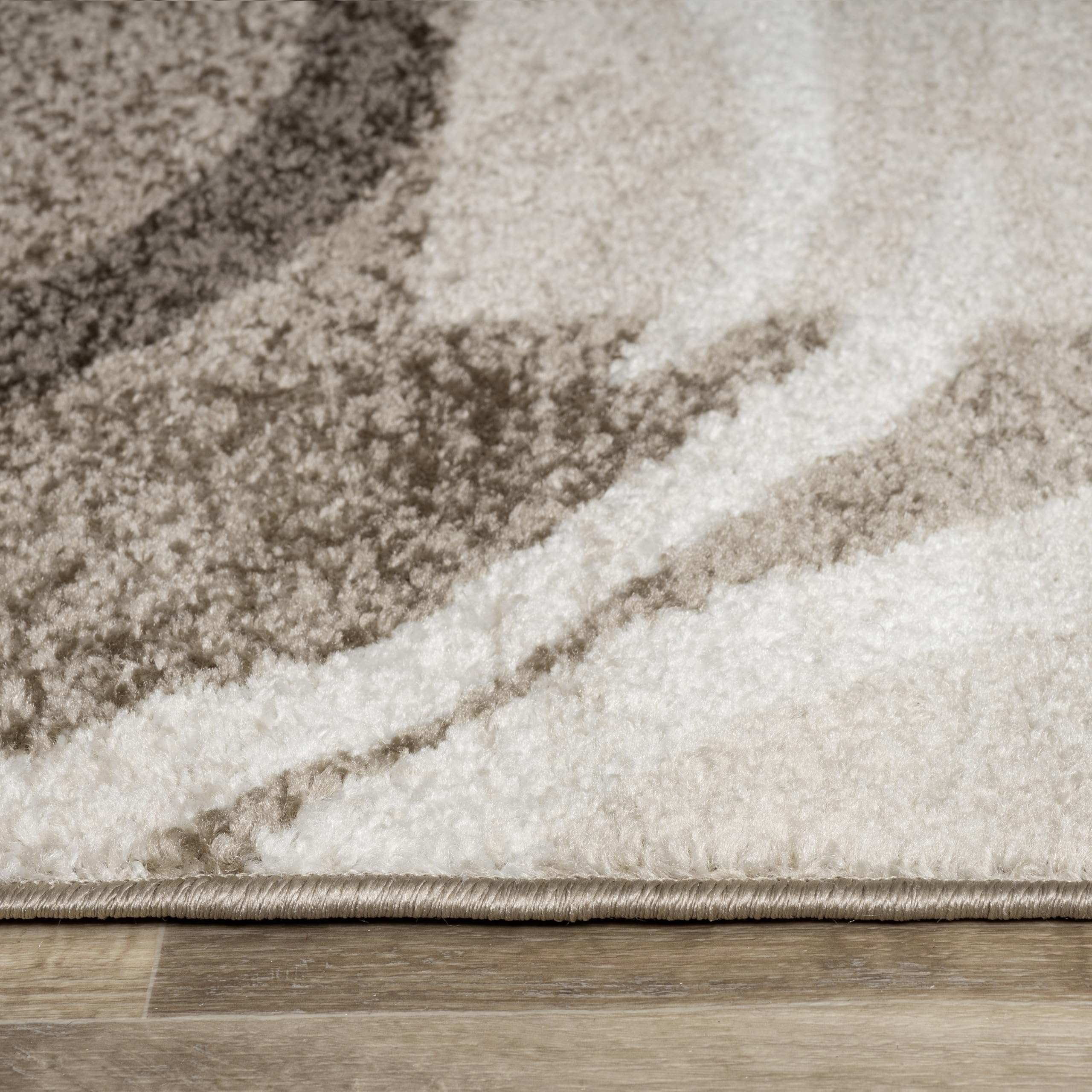 paco-home-vintage-kurzflor-teppich-80x150-cm-braun-beige-geometrisch image 2