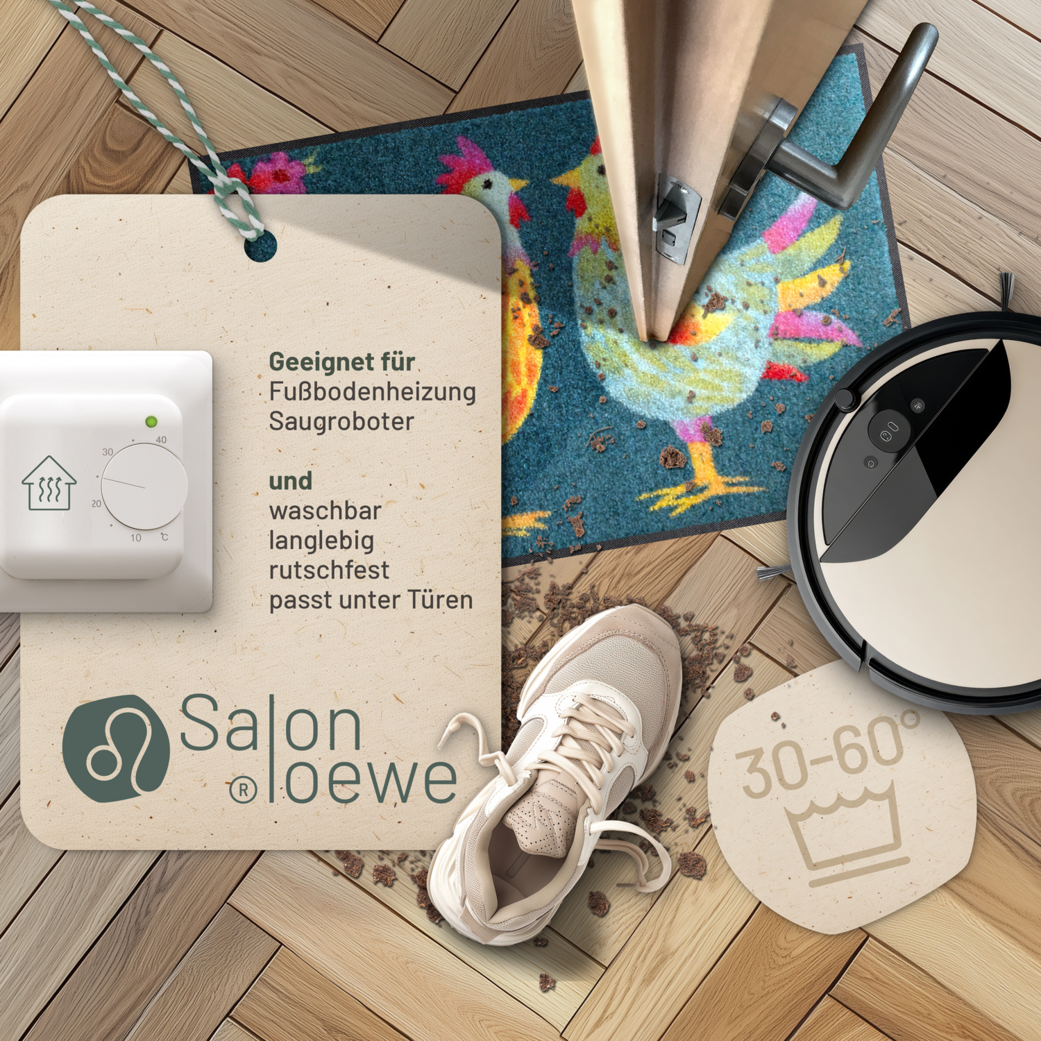 salonloewe-rainbow-chicken-petrol-eingangsmatte-50-x-75-cm-buntes-h-hnermotiv-ru image 3