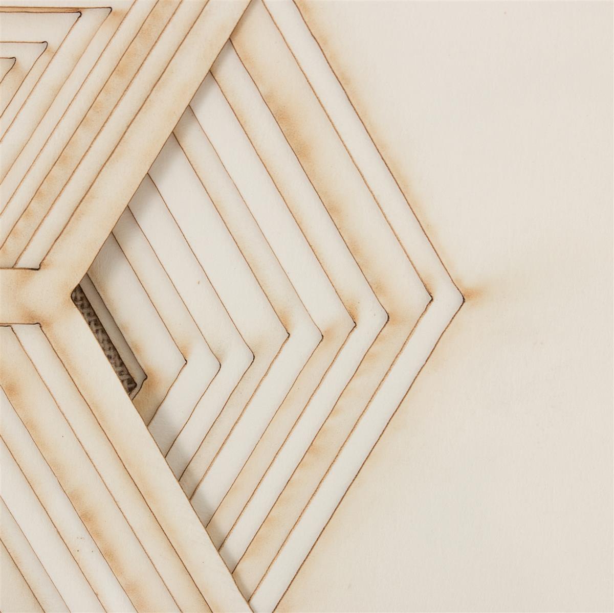 kayoom-bilder-papierkunst-cell-structure-60x60-cm-3d-wandbild-aus-holz image 5