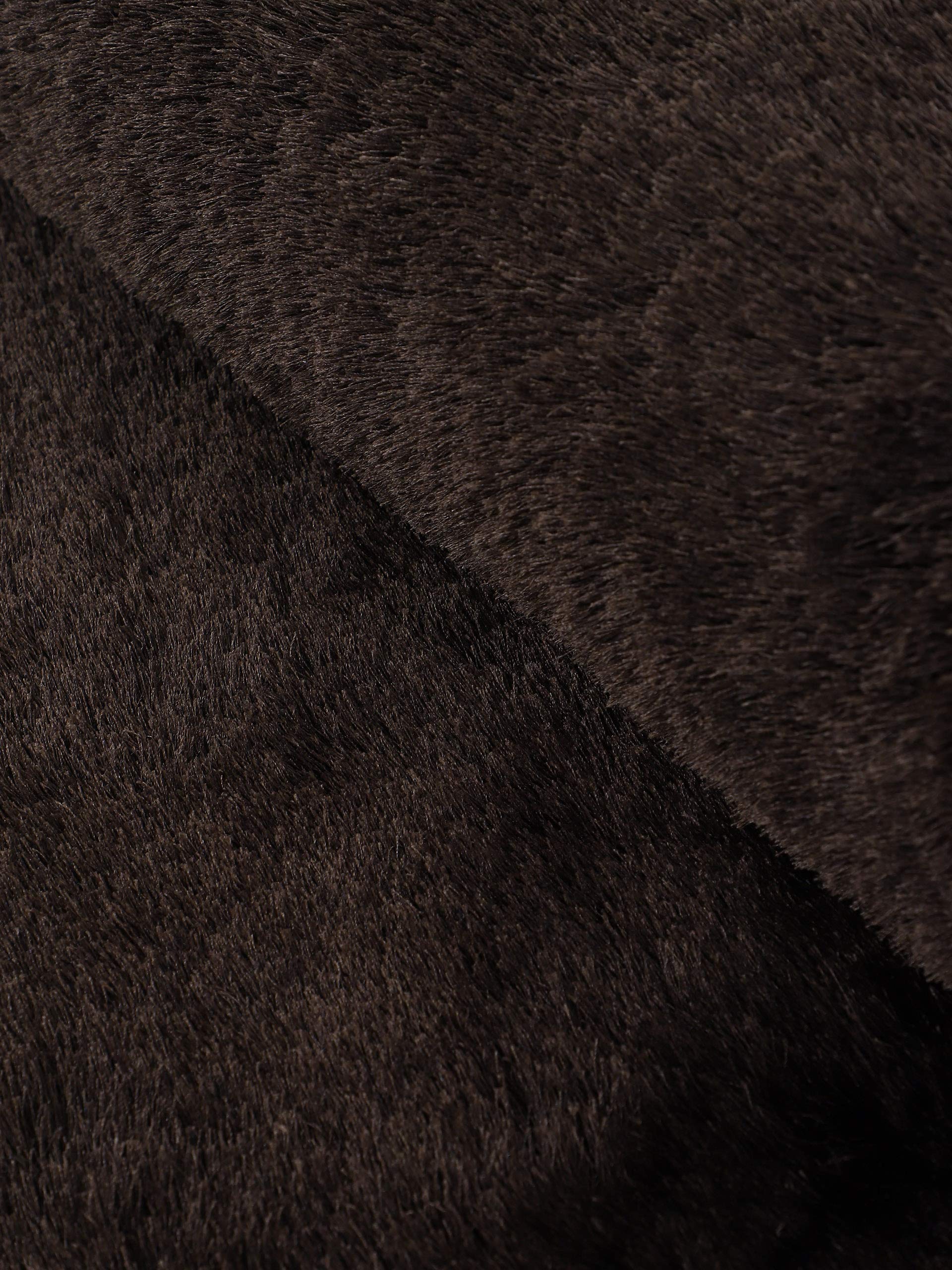 carpetfine-hochflorteppich-breeze-l-ufer-dunkelbraun-75x240-cm-shaggy-teppich-f- image 7