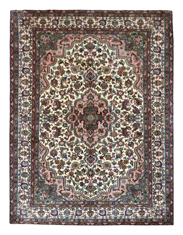 kayoom-kashan-9422-multi-handgewebter-orientteppich-122x182-cm image 1