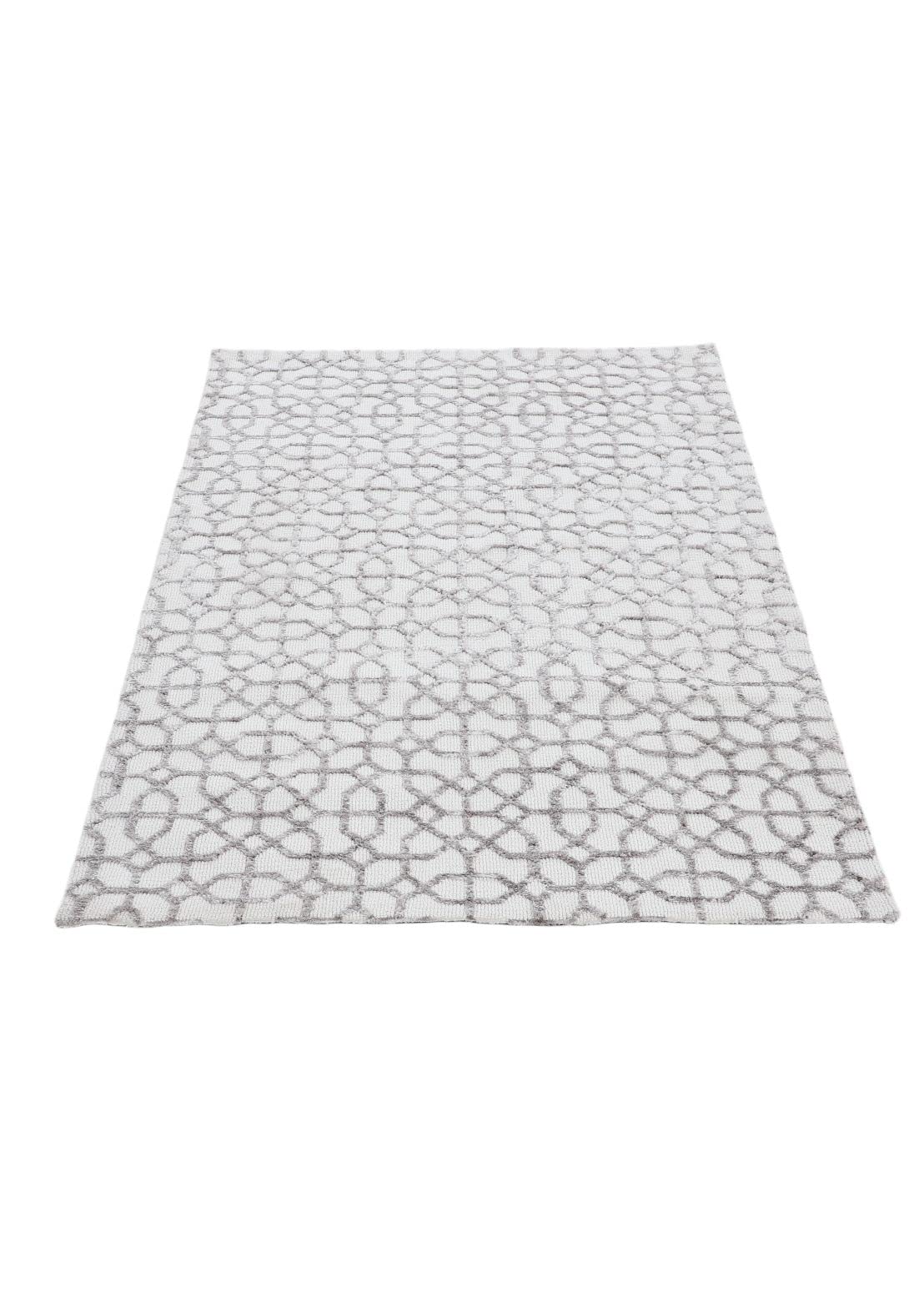 carpetfine-teppich-holly-weicher-teppich-hellgrau-80x150-cm image 2