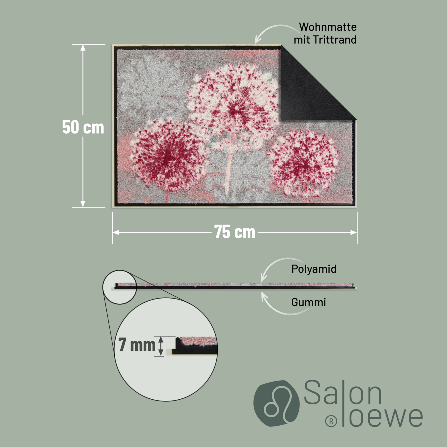 salonloewe-pusterella-eingangsmatte-50-x-75-cm-dekorative-fu-matte-f-r-den-innen image 3
