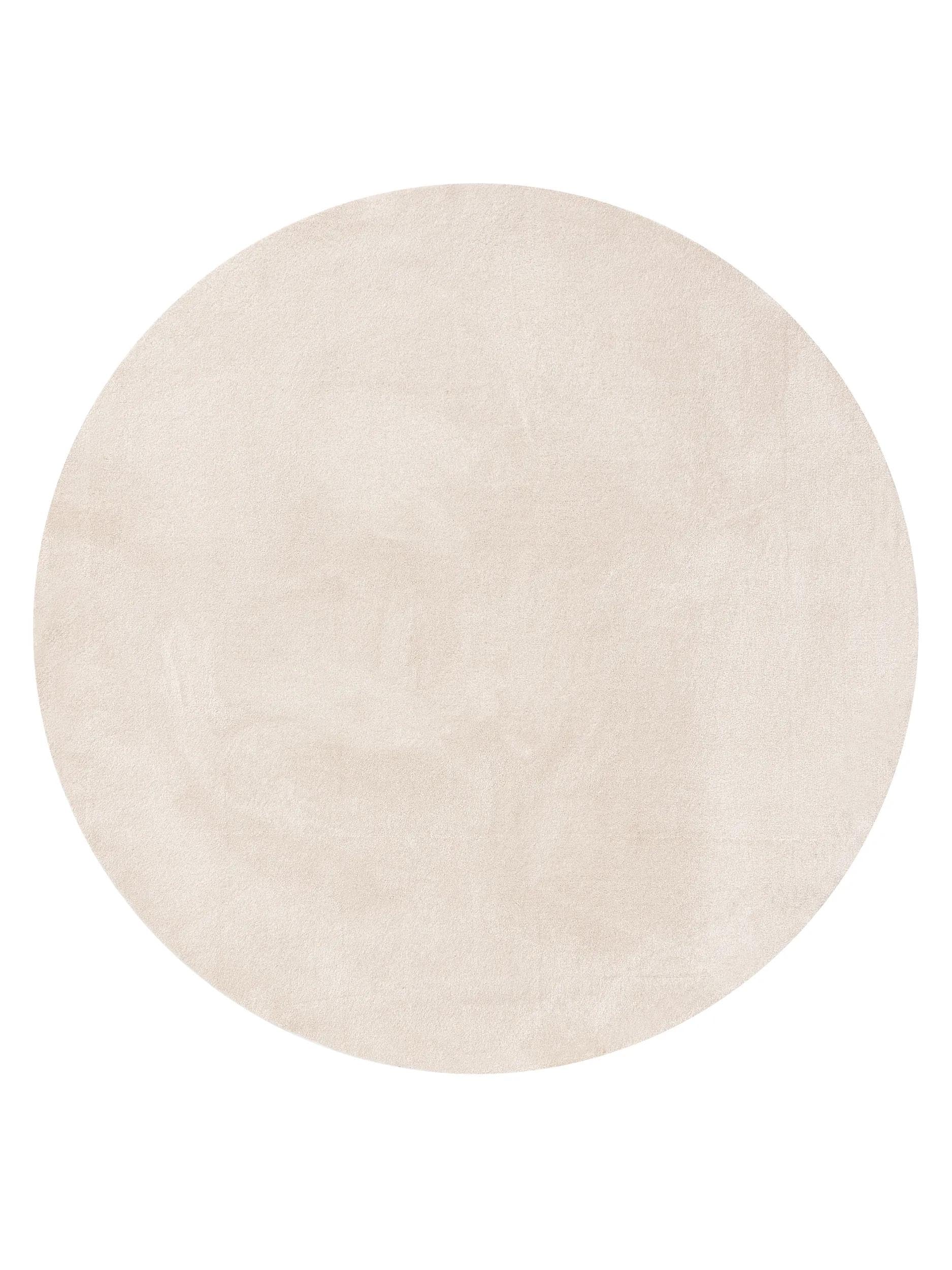 benuta-nest-teppich-nina-rund-150-cm-creme-uni-minimalistisch-waschbar image 1
