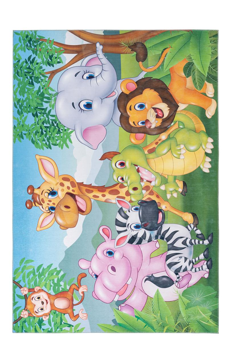kayoom-sympathy-kids-249-jacquard-kinderteppich-kuschelig-weich-f-r-fu-bodenheiz image 1