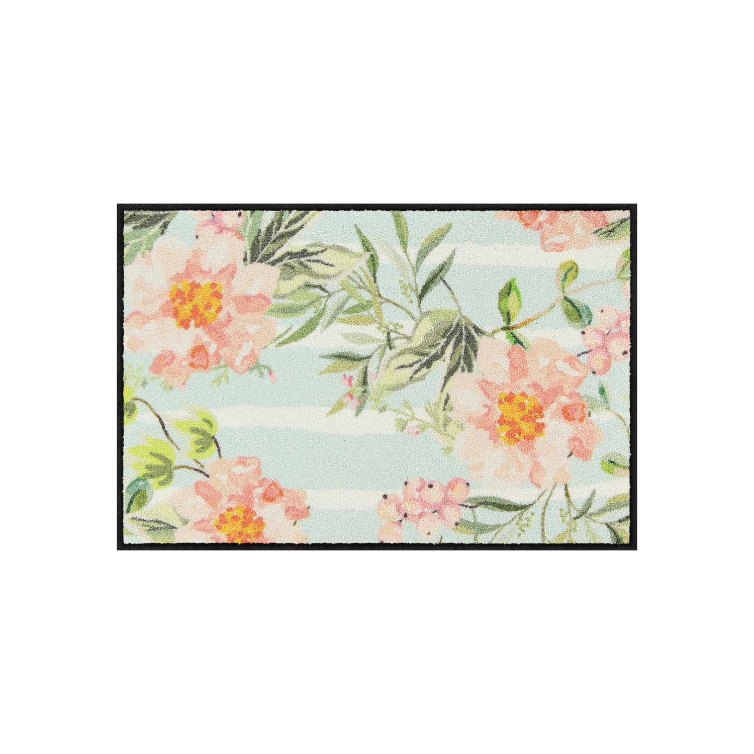 salonloewe-floral-stripes-blue-eingangsmatte-50-x-75-cm image 1