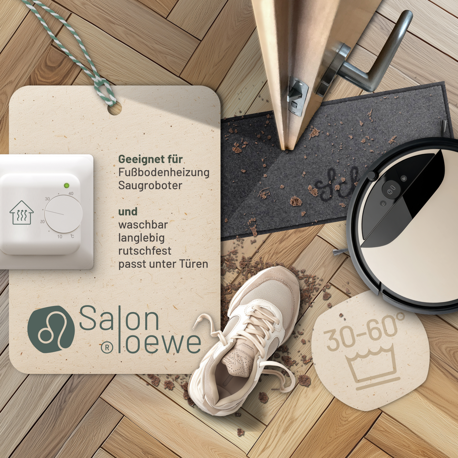 salonloewe-schuhparkplatz-pur-silber-minimatte-30-x-100-cm-beige-herz-motiv image 3