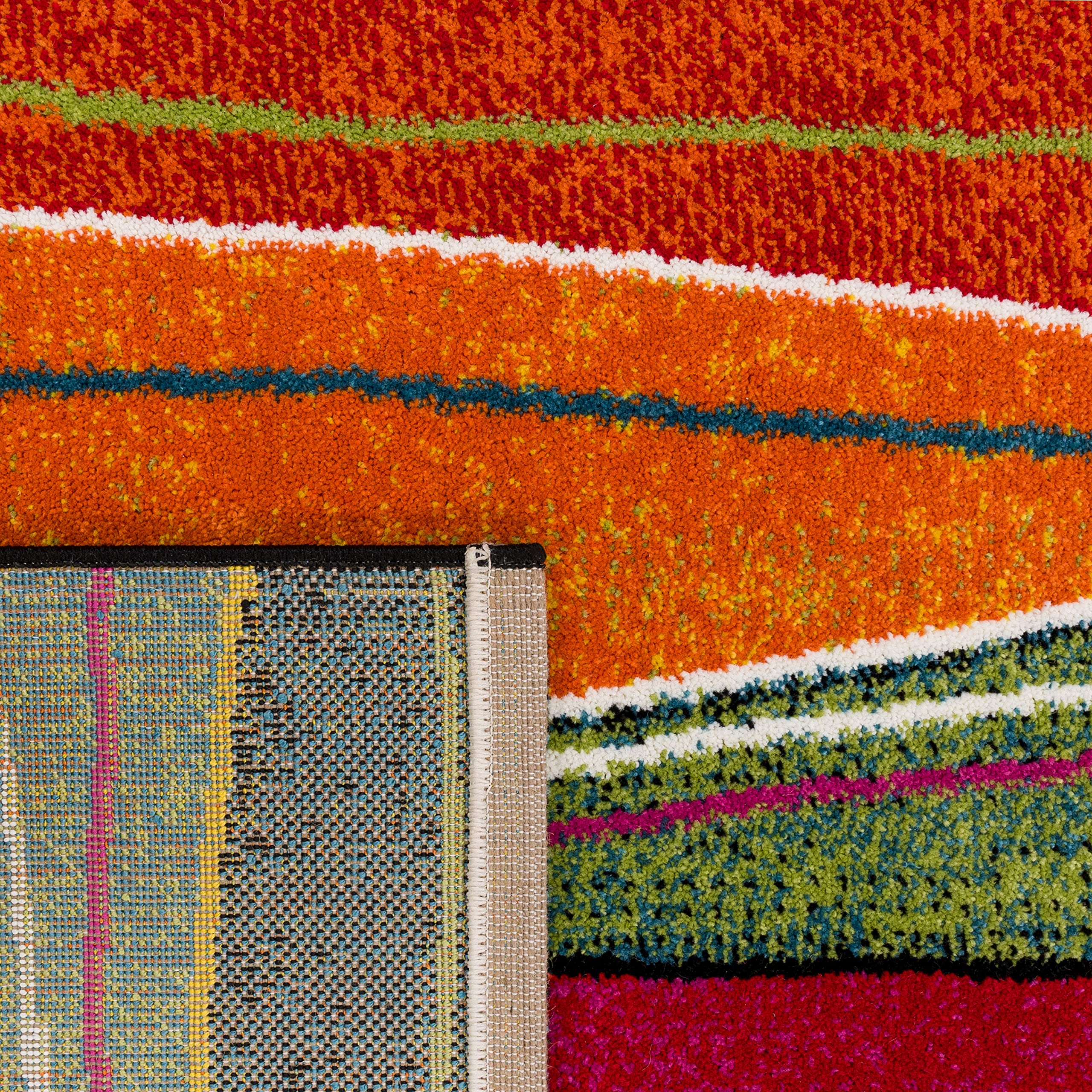 paco-home-kurzflor-teppich-modern-vintage-bunt-120x170-cm-abstrakte-muster-polyp image 4