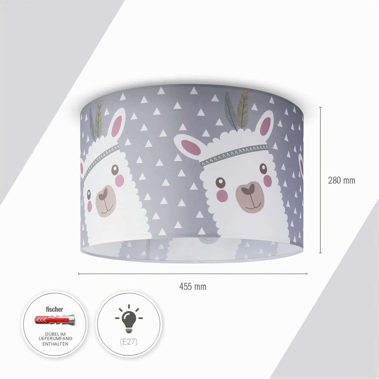 paco-home-deckenlampe-kinderzimmer-lama-alpaka-e27 image 3
