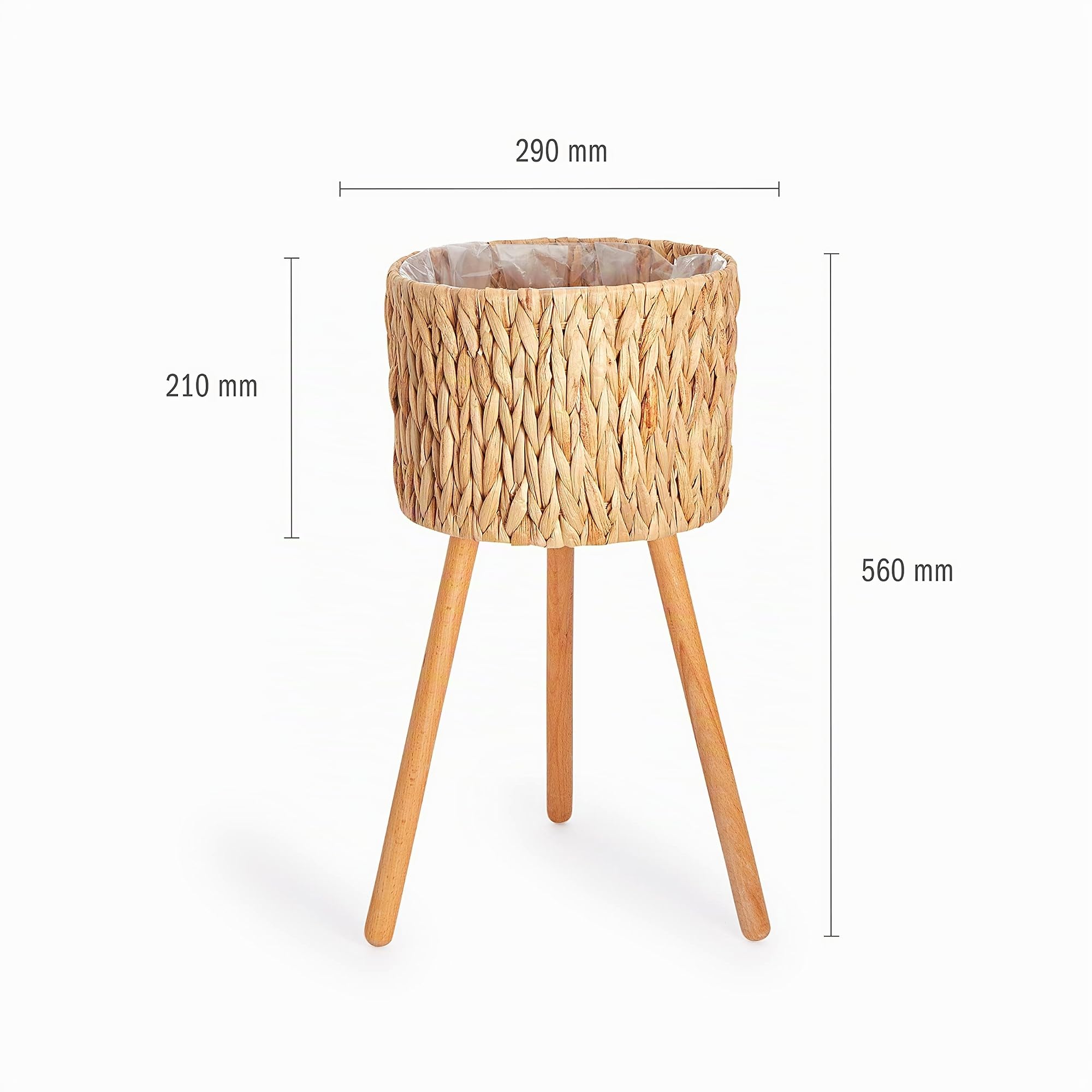 paco-home-blumentopf-bertopf-natur-rattan-set-3pcs-set-design-7-natur-gro image 5