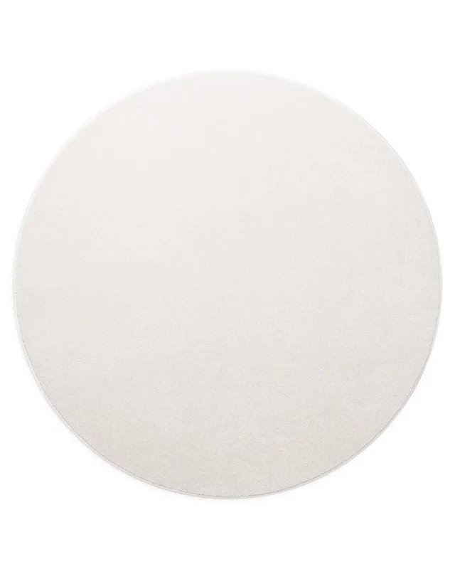 homie-living-montepulciano-kurzflorteppich-rund-creme-wei-15-mm image 1