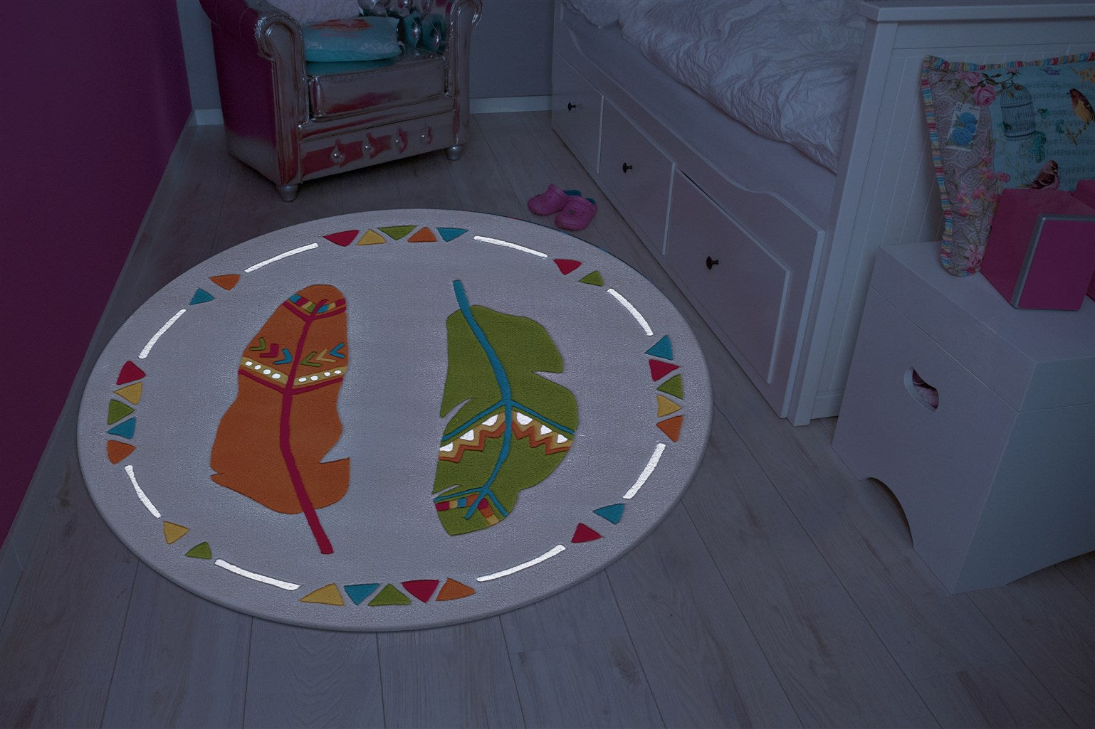 kayoom-spirit-glowy-3141-kinderteppich image 3