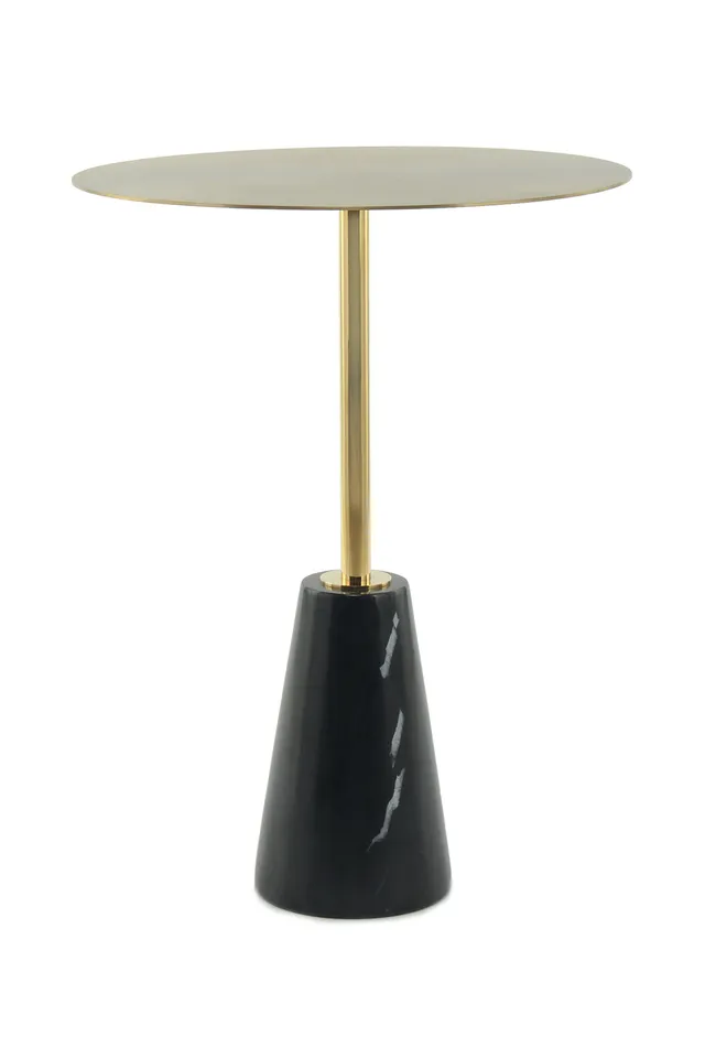 kayoom-beistelltisch-oscar-325-edelstahlgestell-marmorplatte-in-schwarz-oder-wei image 1