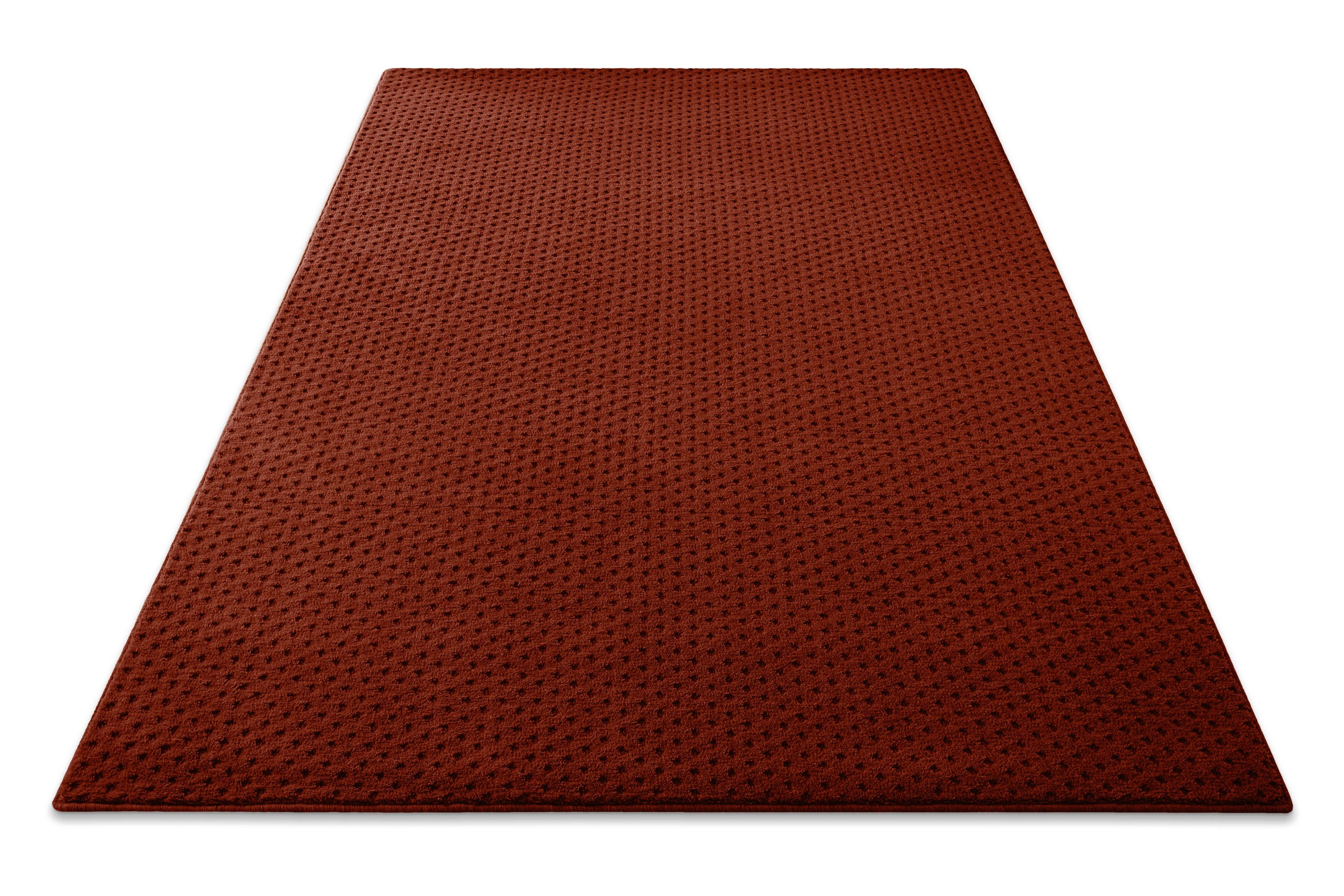 weconhome-castello-three-kurzflor-teppich-schurwolle-purpur-rot image 3