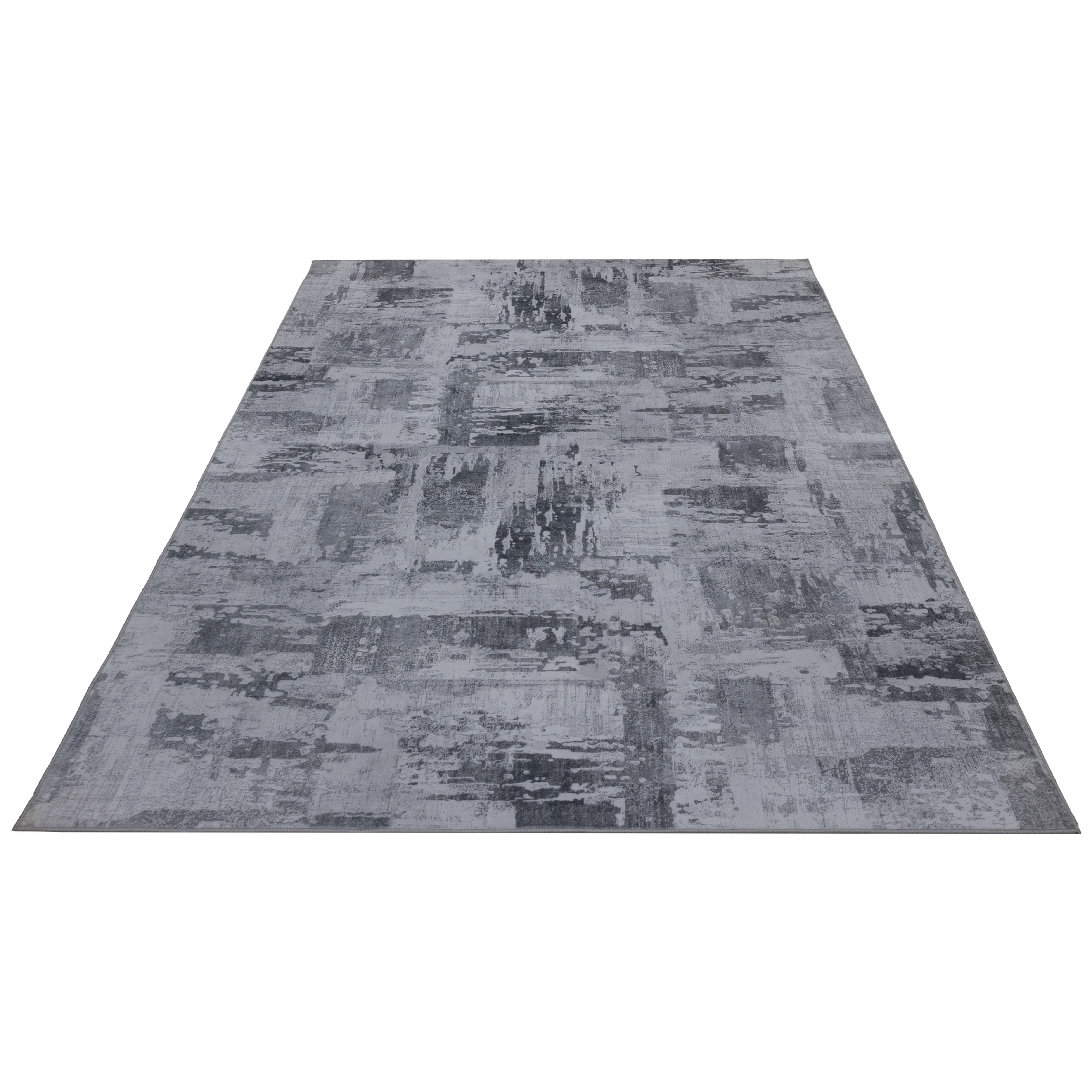 kayoom-visionary-128-grau-teppich-6-mm-kurzflor-aus-polyester-900-g-m image 3