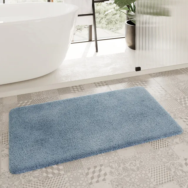 homie-living-badteppich-porto-azzurro-rauch-blau-getufteter-hochflor-19-50 image 1
